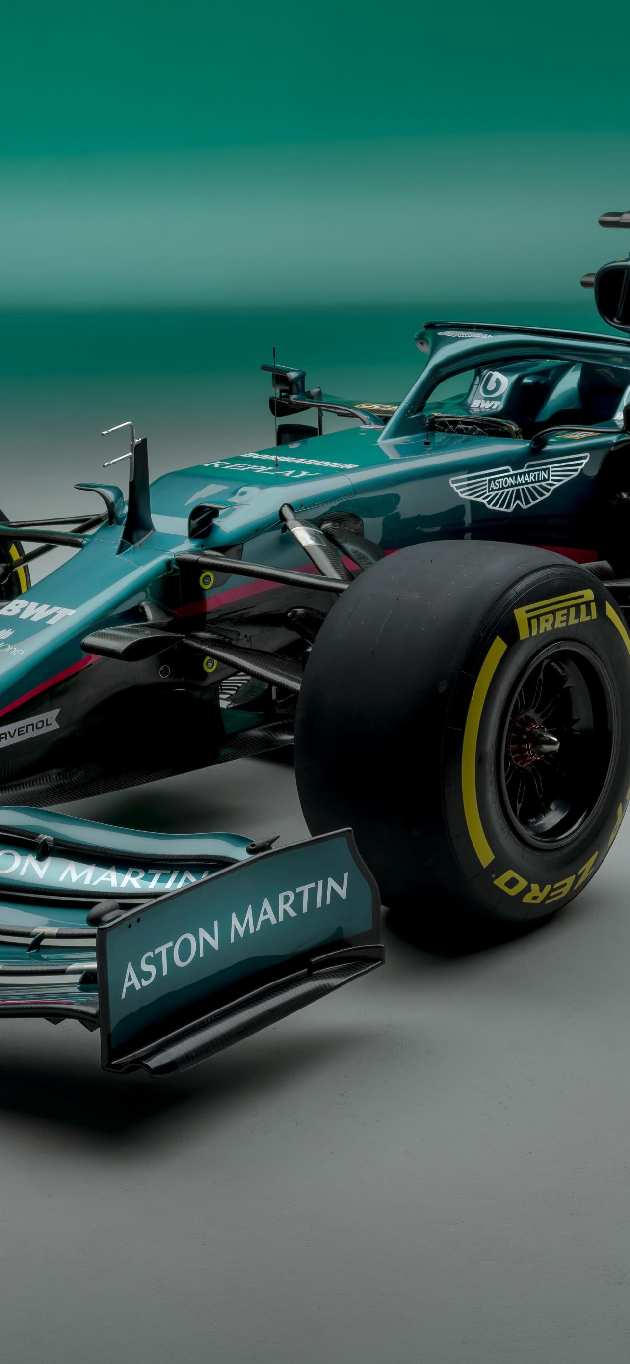 1284x2778 Aston Martin AMR21 Wallpaper 4K, F1 F1 Cars