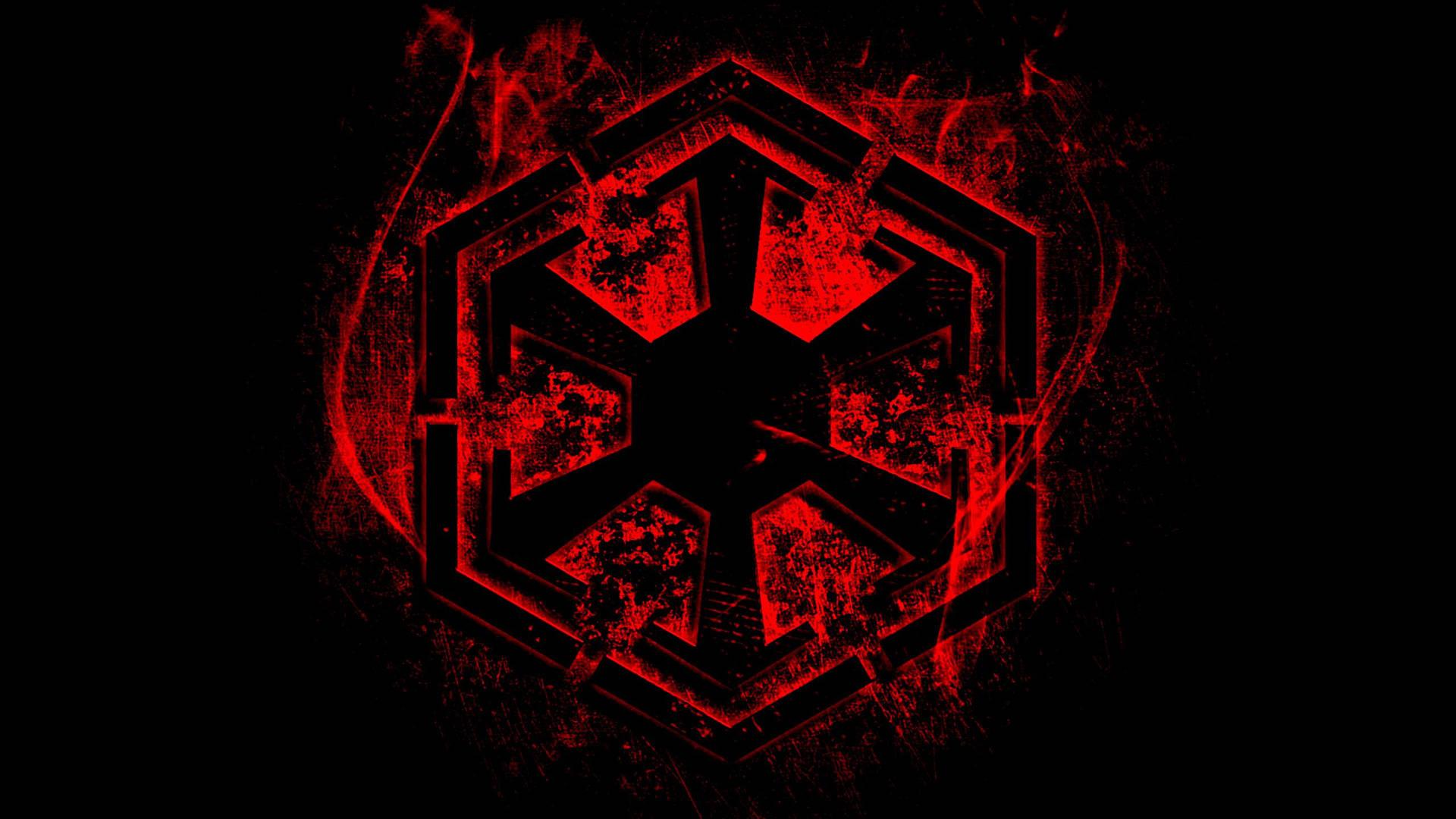 1920x1080 Download Star Wars Red Sith Empire Logo Wallpaper