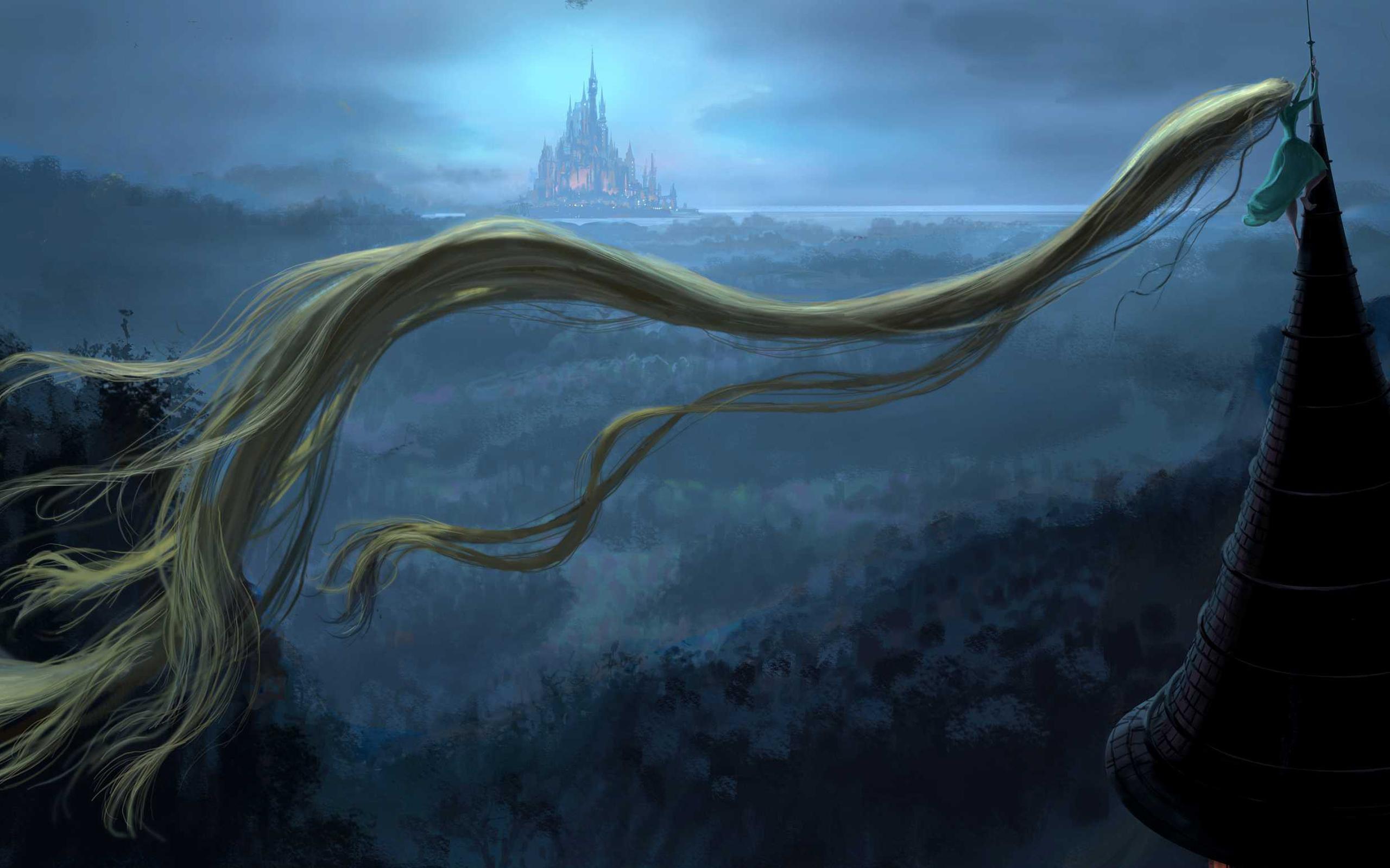 2560x1600 Enchanting Rapunzel HD Wallpaper: A