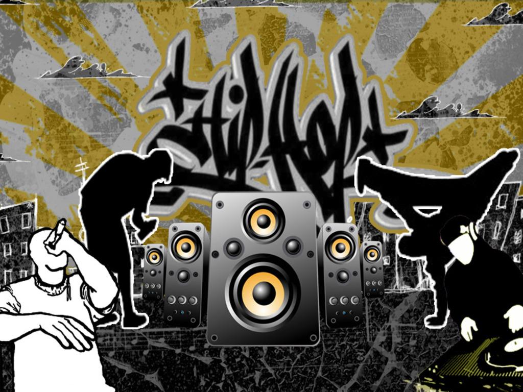 1024x768 Hip Hop Music Wallpaper