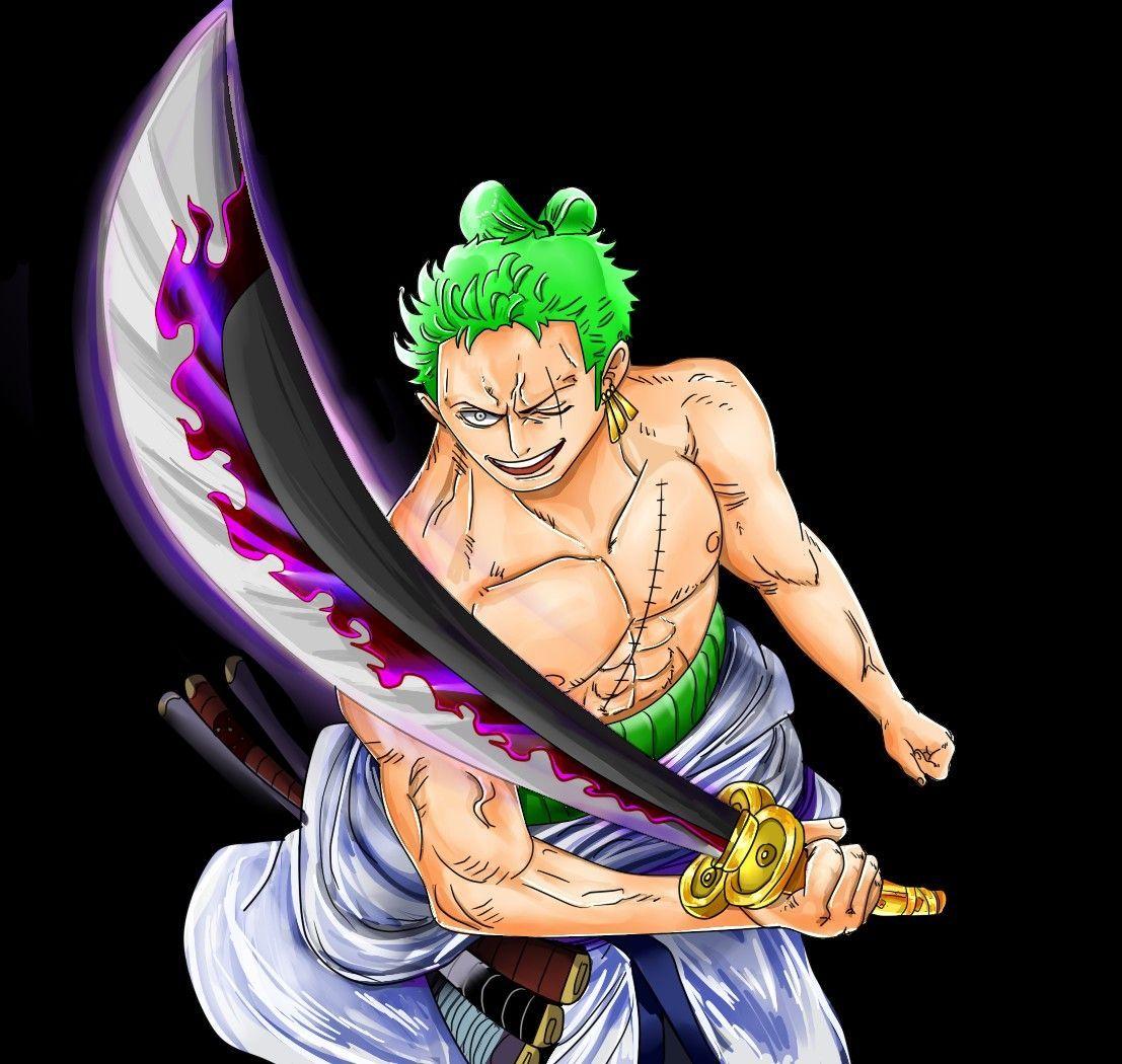 1107x1050 Zoro Enma Wallpaper