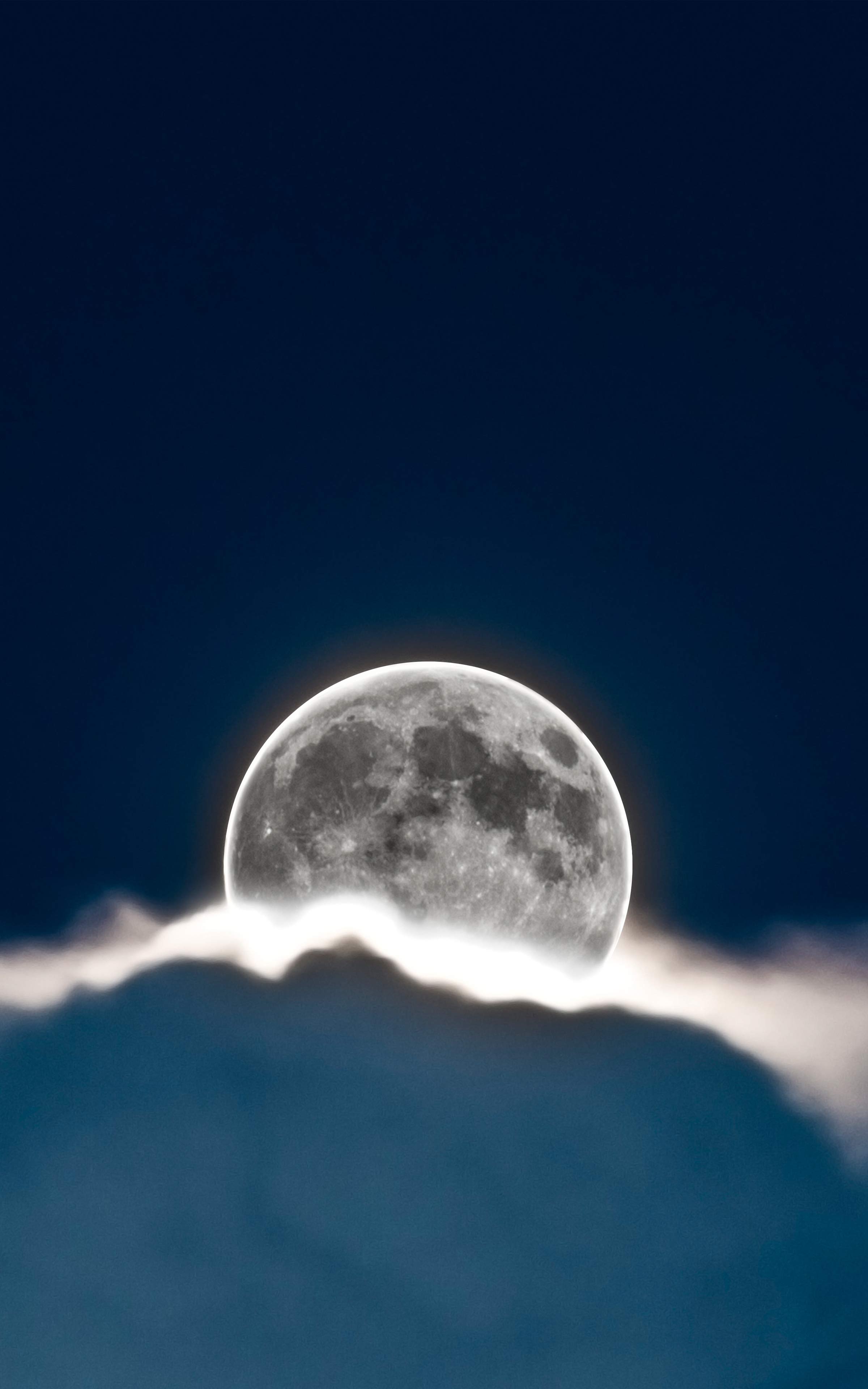 2400x3840 Moon HD Android Mobile Wallpaper