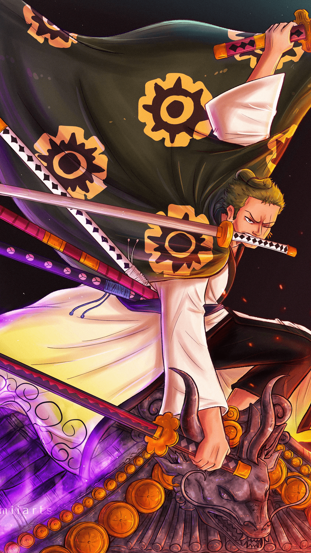 1080x1920 Roronoa Zoro Wallpaper for iPhone and Android