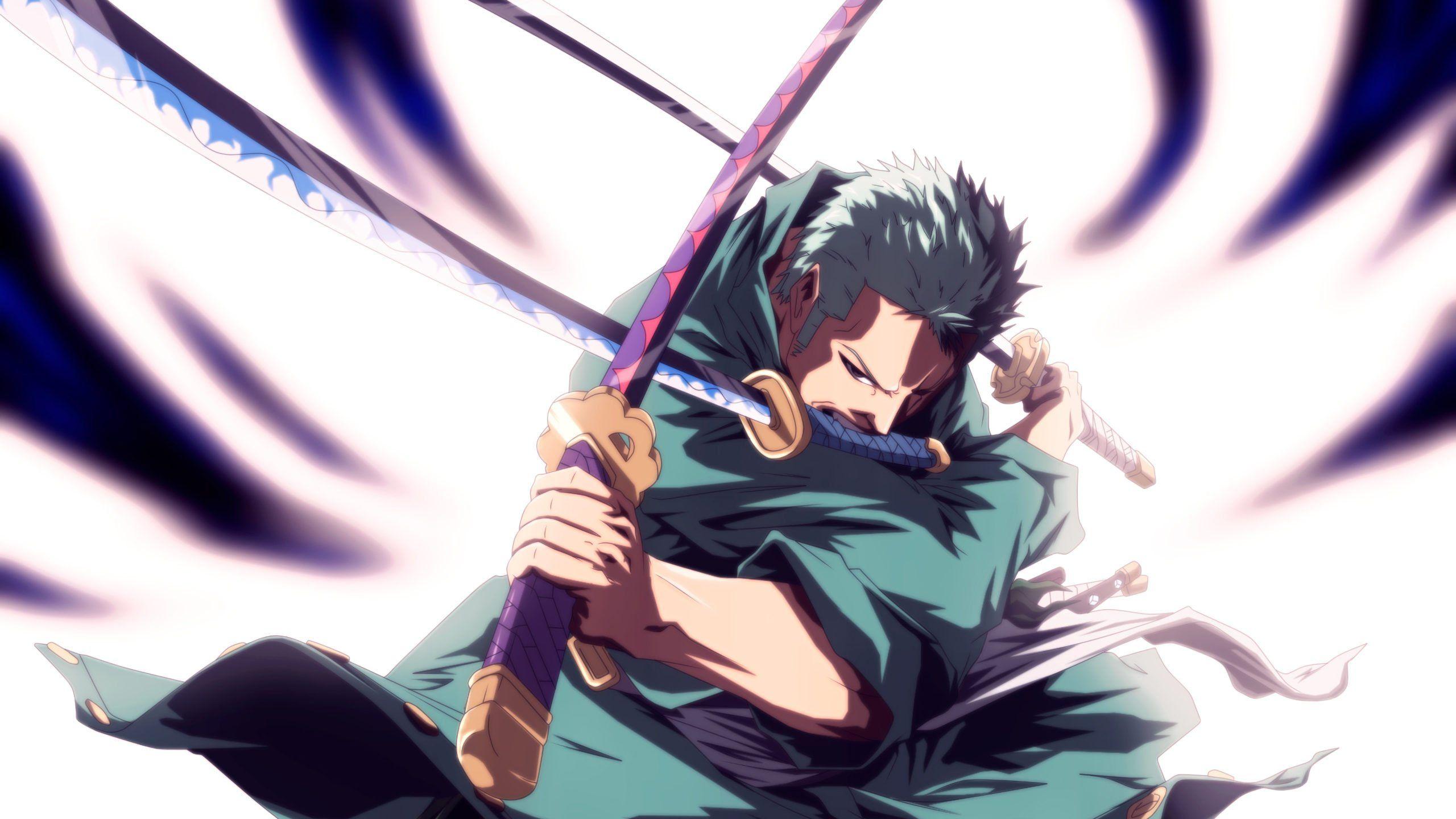 2560x1440 Zoro Enma Wallpaper