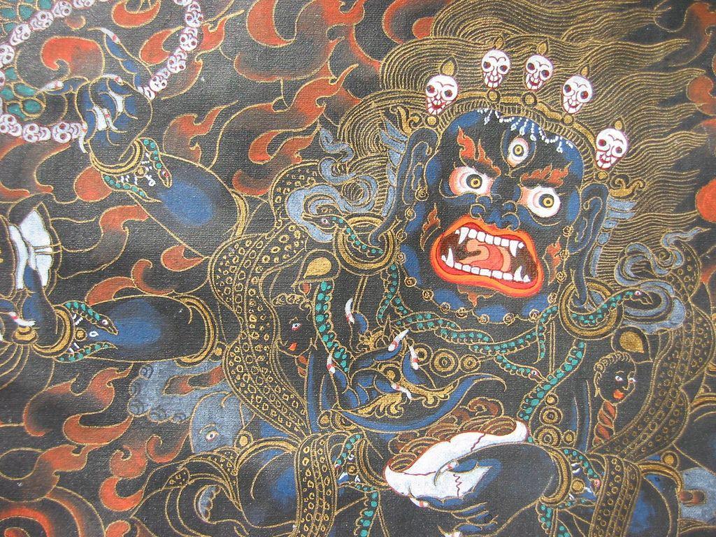 1024x768 Mahakala Wallpaper