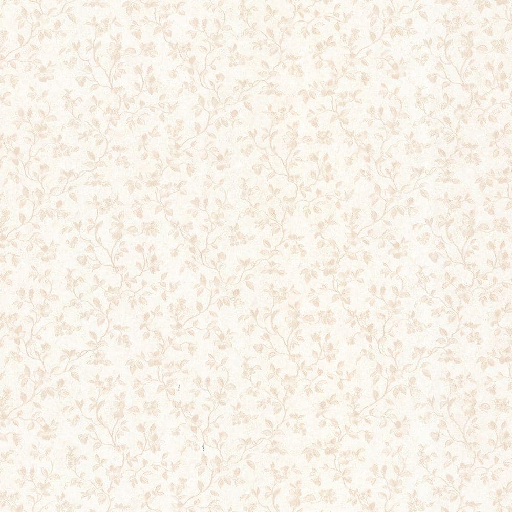 1000x1000 Have a question about Mirage Amanda Beige Floral Trail Beige Wallpaper Sample? 1 Home Depot