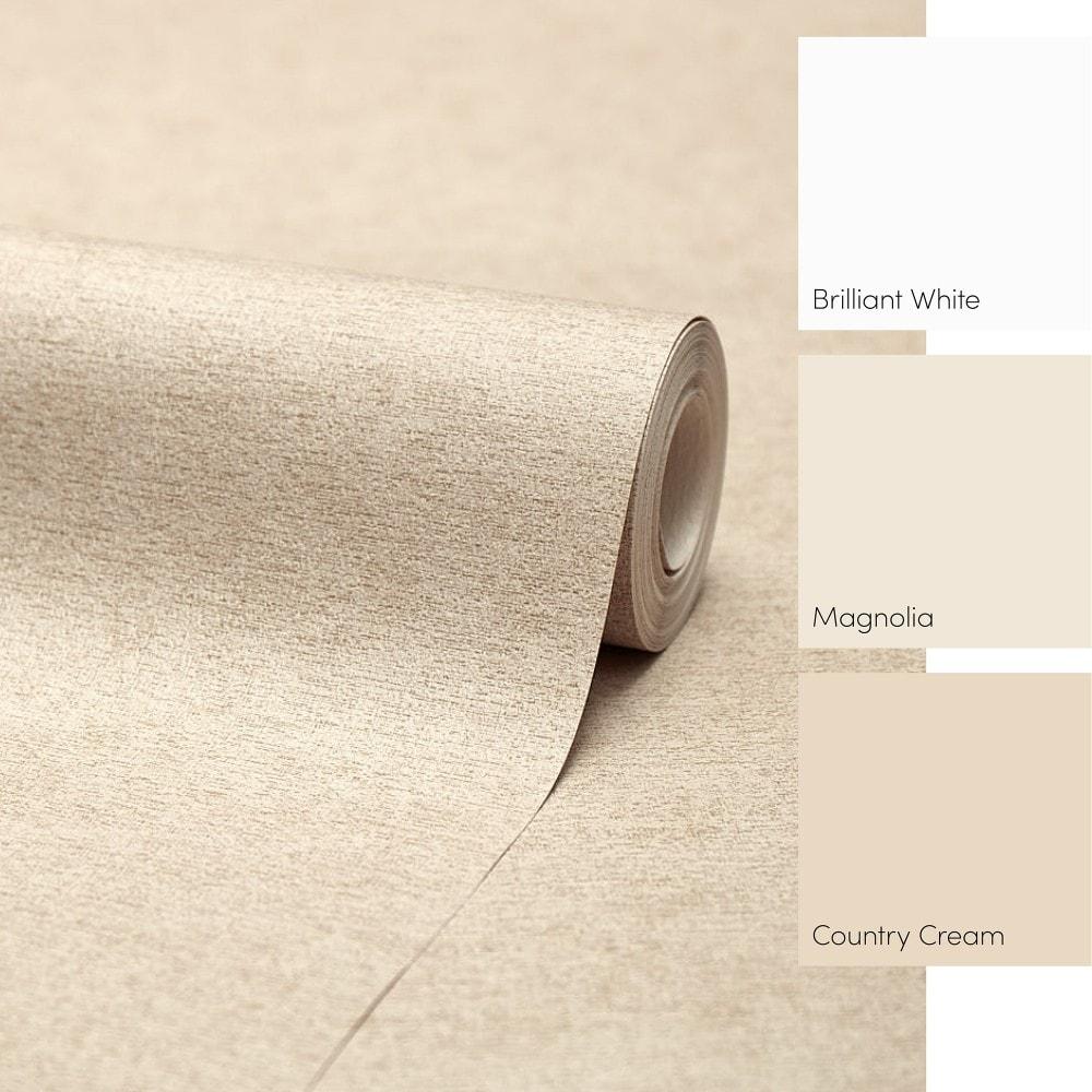 1000x1000 Simply Chic Texture wallpaper in Beige from I Love Wallpaper UK