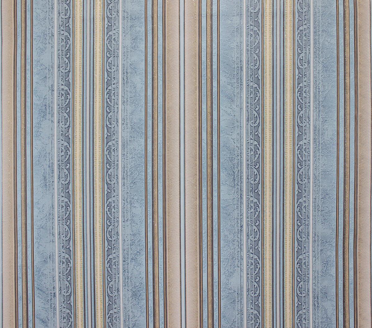 1200x1057 Wallpaper blue beige wallcovering texture vintage striped retro pattern roll 3D