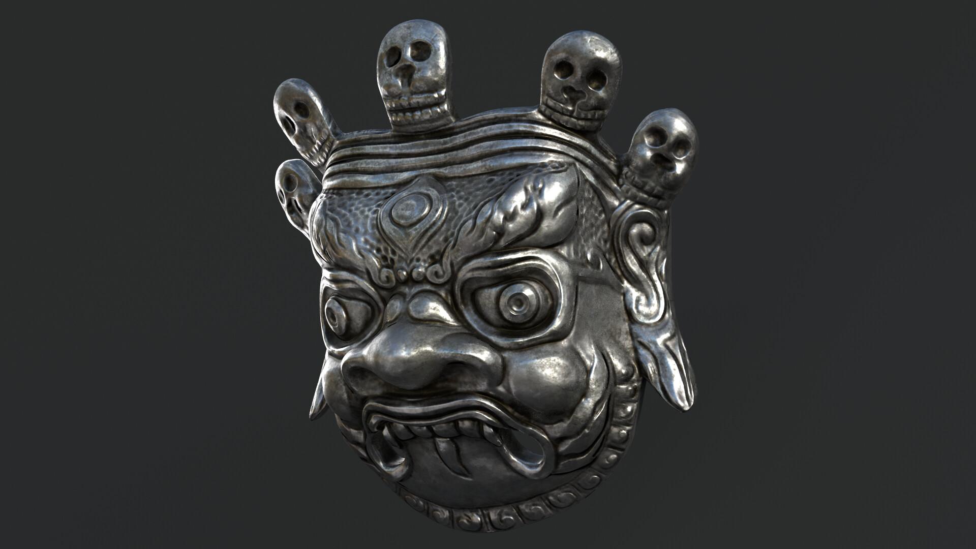 1920x1080 Mahakala Mask