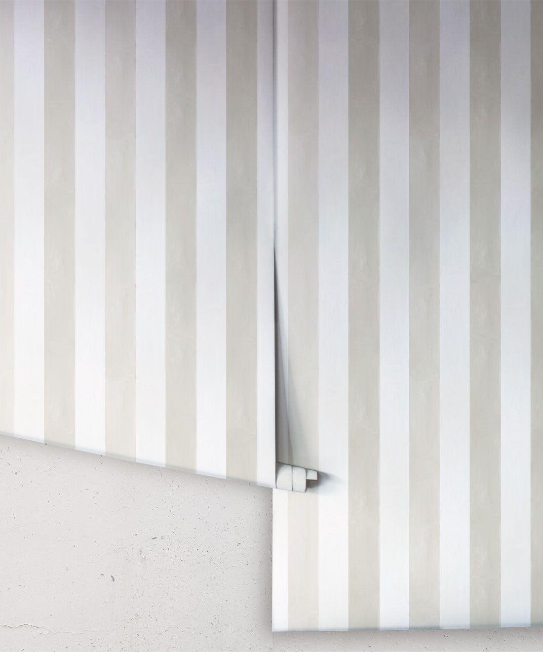 1100x1320 Fresco Stripe • Painted Striped Wallpaper