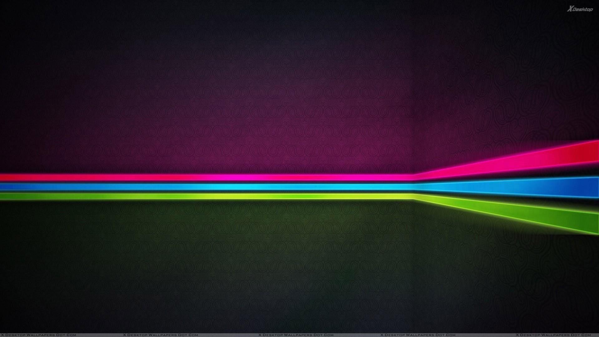 1920x1080 colorful, digital art, neon, red, lines, laser, light, color, shape, line, screenshot, computer Gallery HD Wallpaper