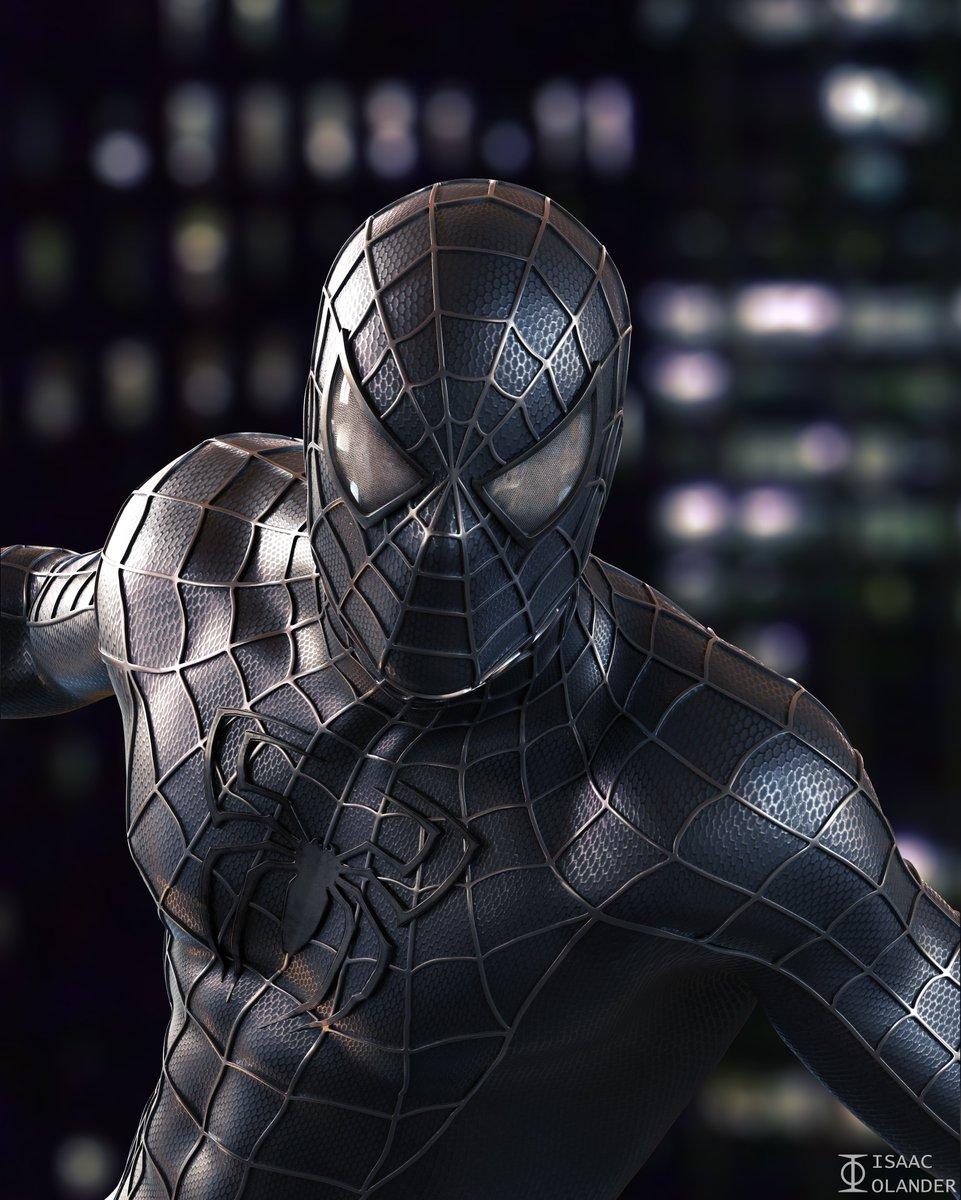 961x1200 Isaac Olander Suit 4K Wallpaper and more on Arstation Updates on Instagram #Spiderman #Marvel
