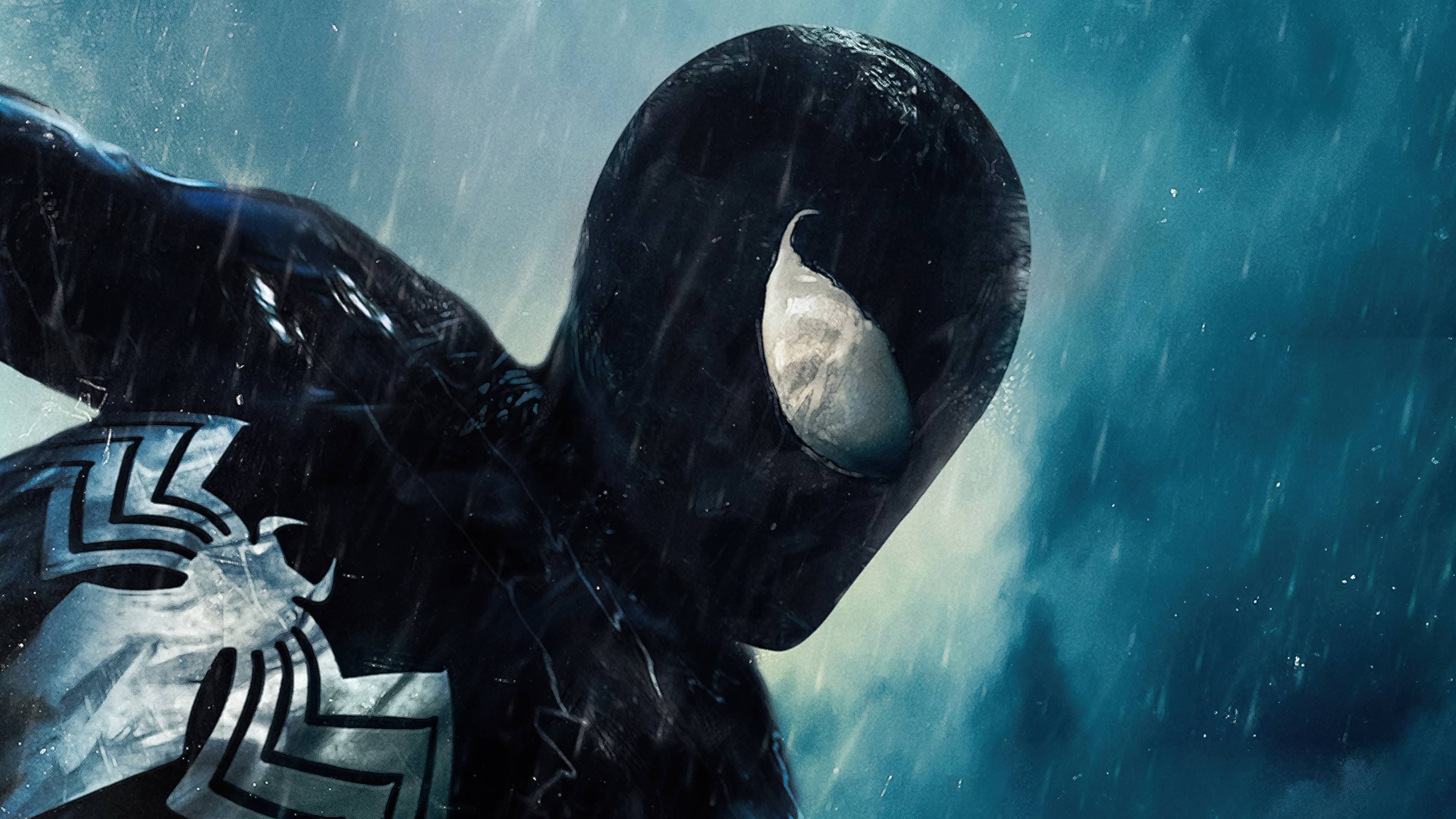 3840x2160 Spiderman Black Symbiote Suit, HD Superheroes, 4k Wallpaper, Image, Background, Photo and Picture