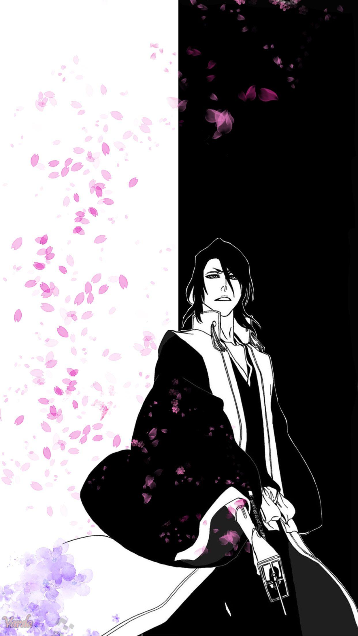 1242x2208 Kuchiki Byakuya wallpaper Bleach. iPhone. Kuchiki byakuya, Byakuya kuchiki, Bleach anime