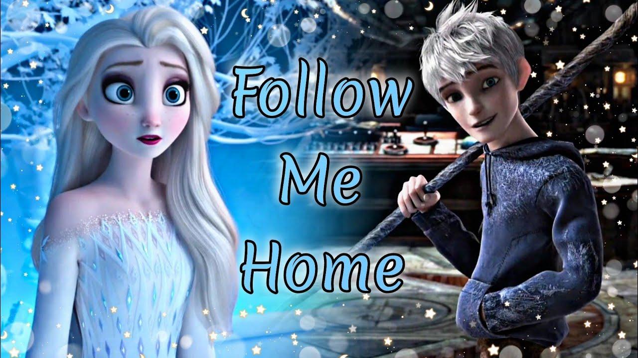 1280x720 Jack Frost & Elsa Follow Me Home