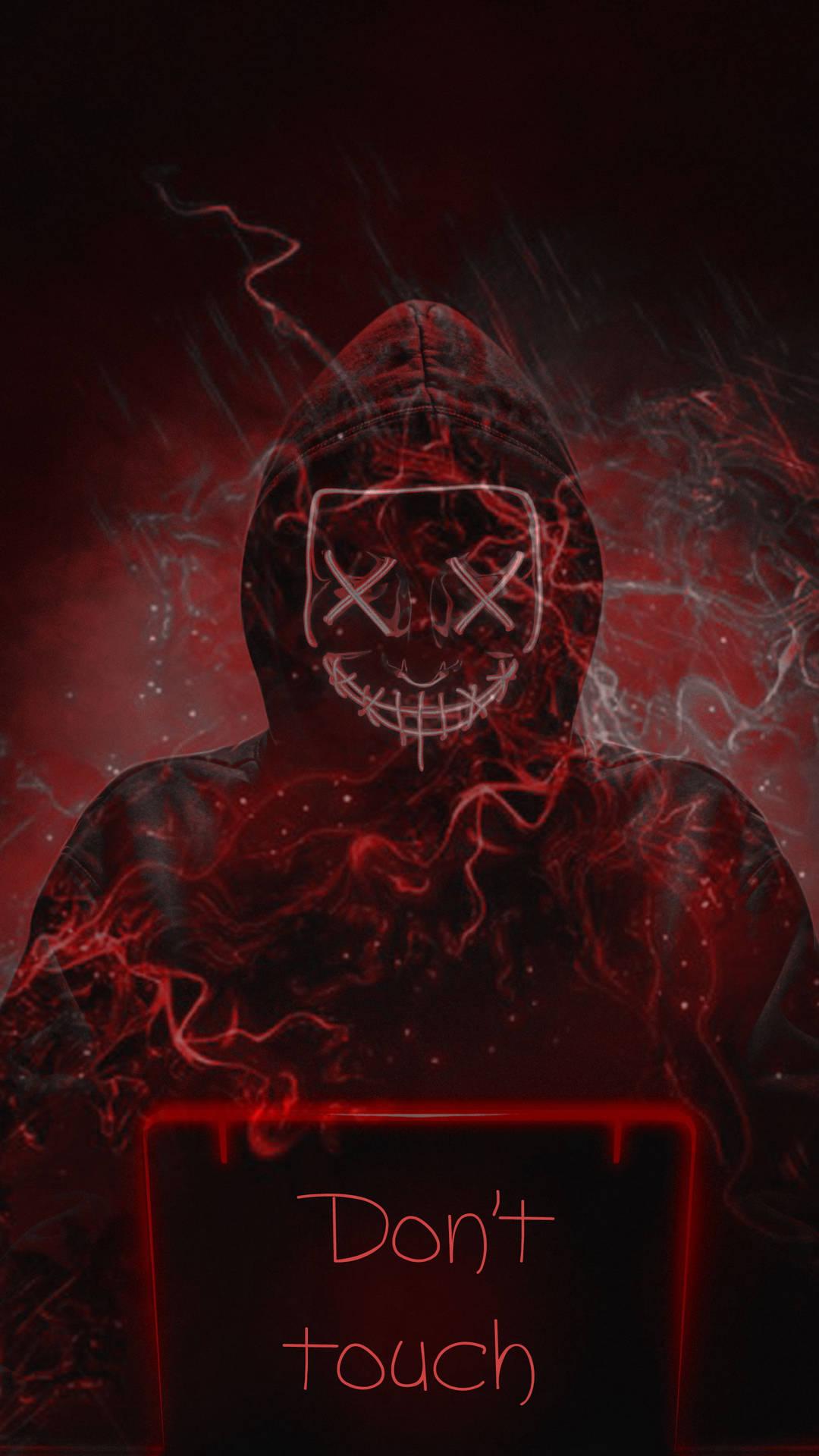1080x1920 Download Red Abstract Hacking Android Background Wallpaper