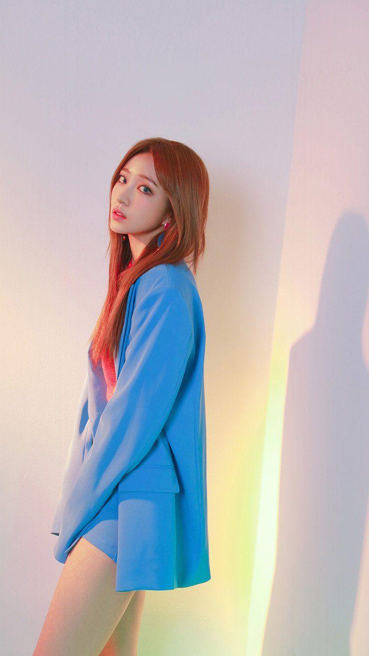 750x1334 KPOP GIRL RAINBOW BEAUTY WALLPAPER HD IPHONE. Kpop. Hani, Ahn hani