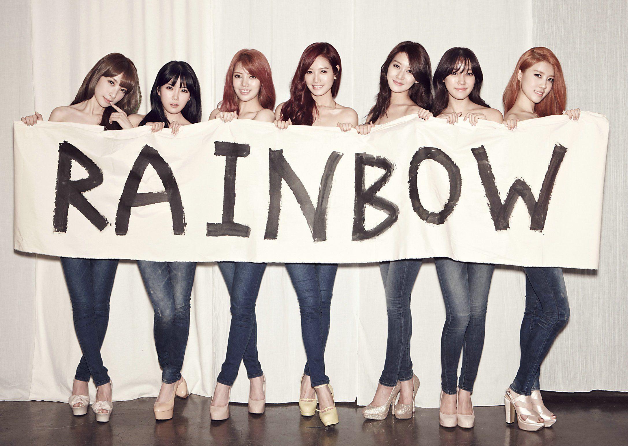 Korean Girl Group Rainbow Wallpapers - Top Free Korean Girl Group ...