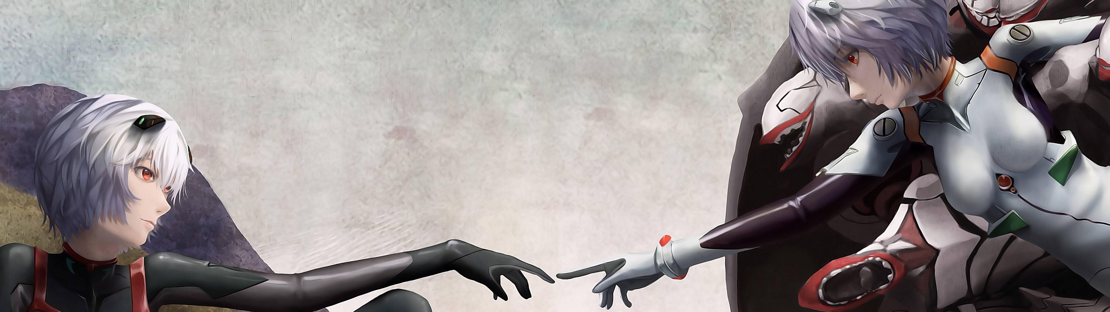 3840x1080 3840x1080 neon genesis evangelion 4k image for background desktop free Gallery HD Wallpaper