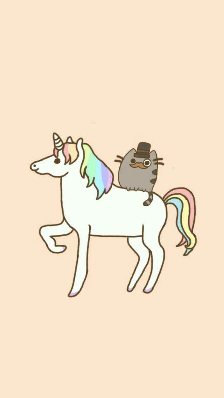 pusheen and unicorn