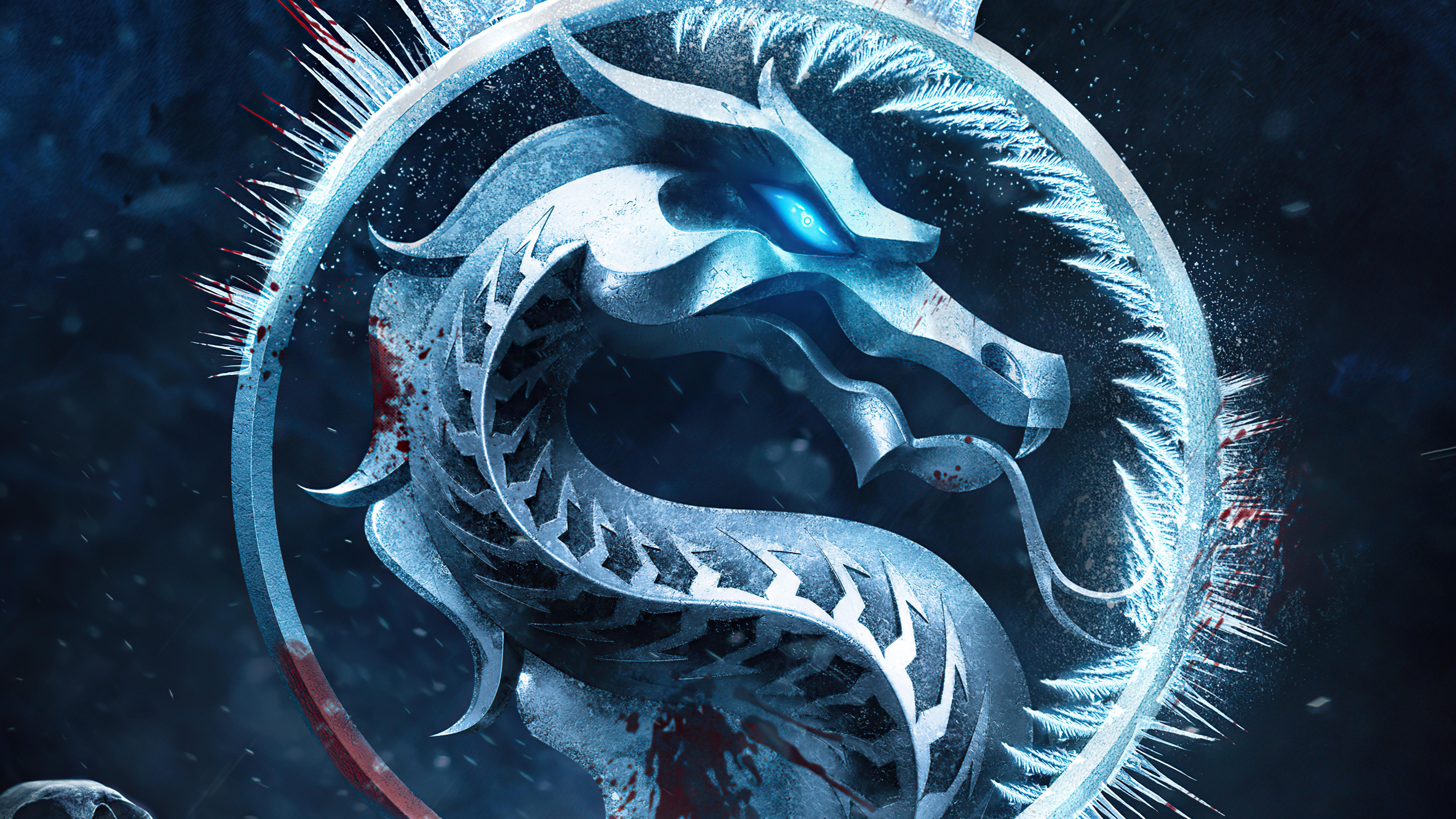 5760x3240 Cool Dragon 4K Wallpaper