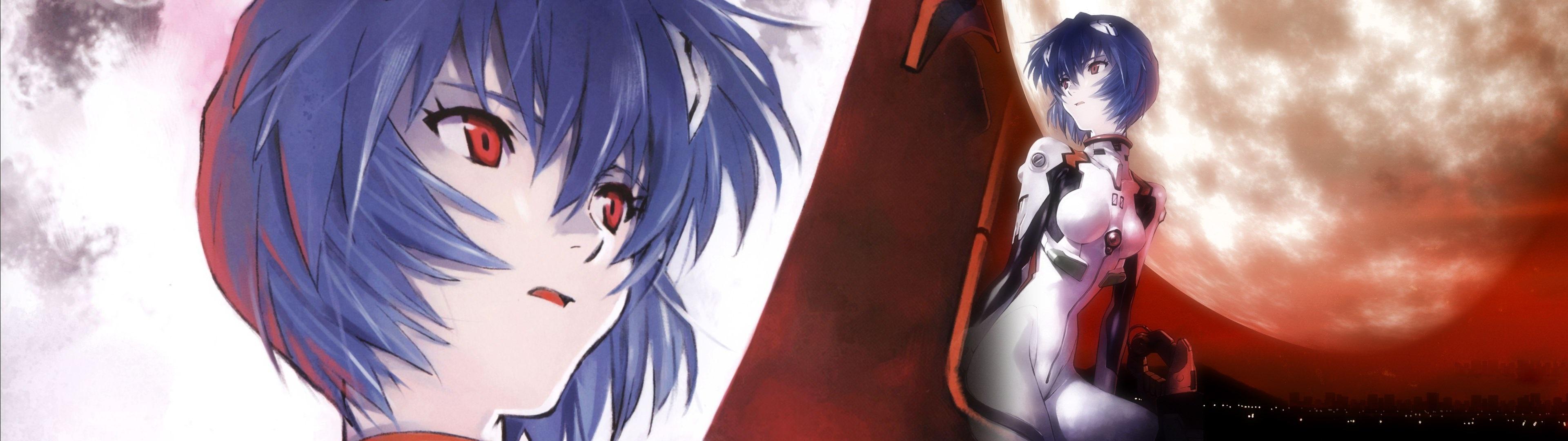 3840x1080 3840x1080 neon genesis evangelion 4k best wallpaper ever Gallery HD Wallpaper