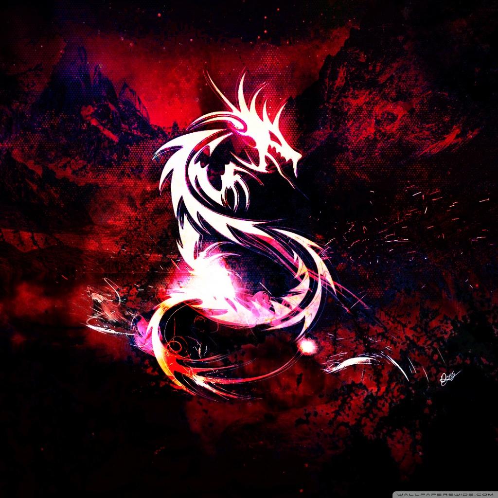 1024x1024 Bloody Red Dragon Ultra HD Desktop Background Wallpaper for 4K UHD TV : Widescreen & UltraWide Desktop & Laptop : Tablet