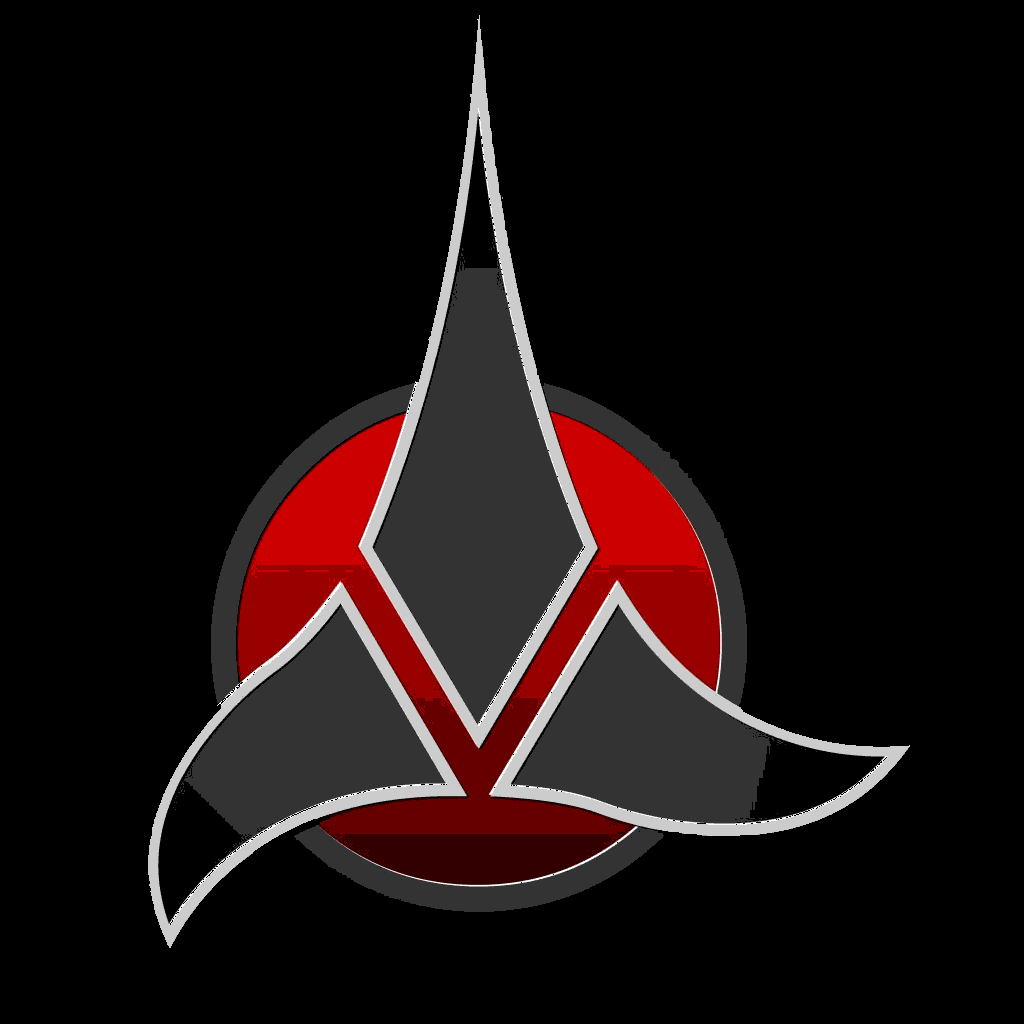 1024x1024 Free download Star Trek Klingon Logo .