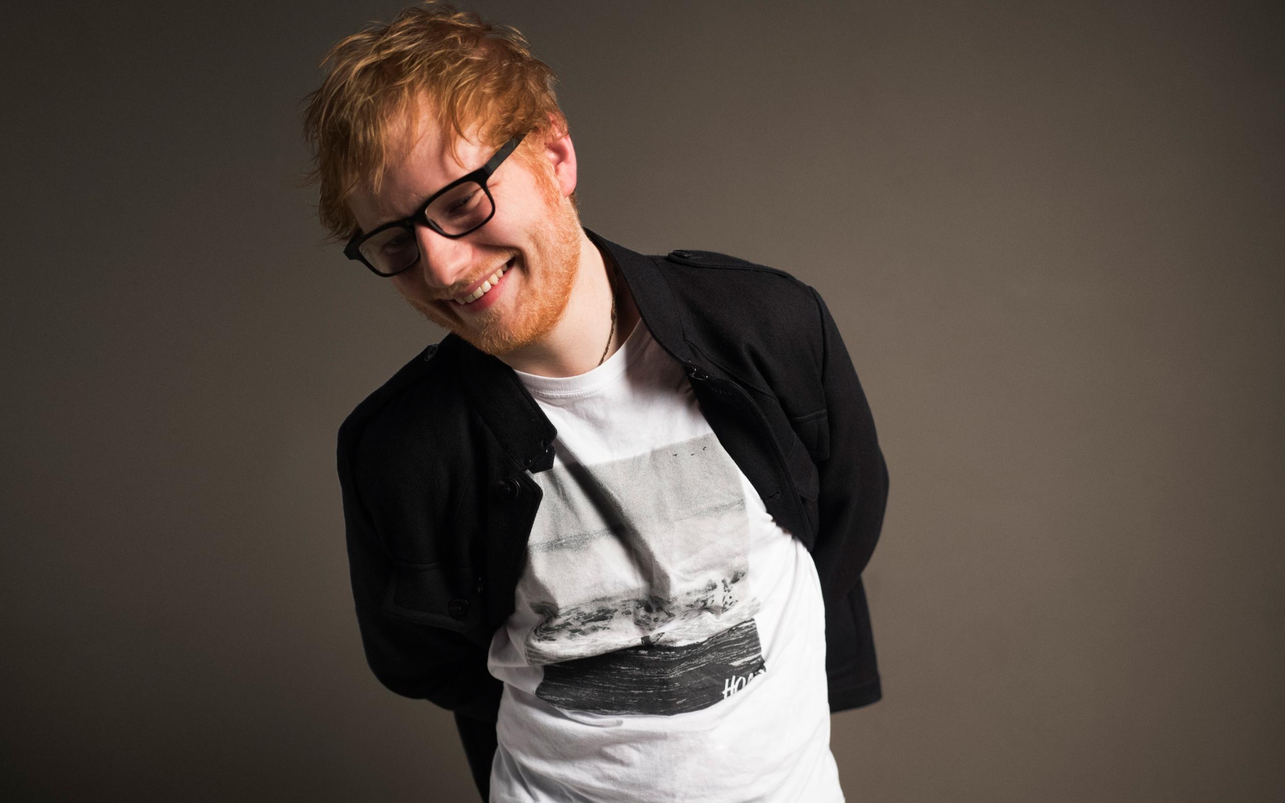 2560x1600 Download wallpaper Ed Sheeran, 4k, British singer, musician, portrait, smile, Edward Christopher Sheeran for desktop with resolution 2560x1600. High Quality HD picture wallpaper