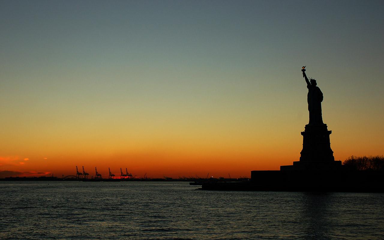 1280x800 Statue of Liberty