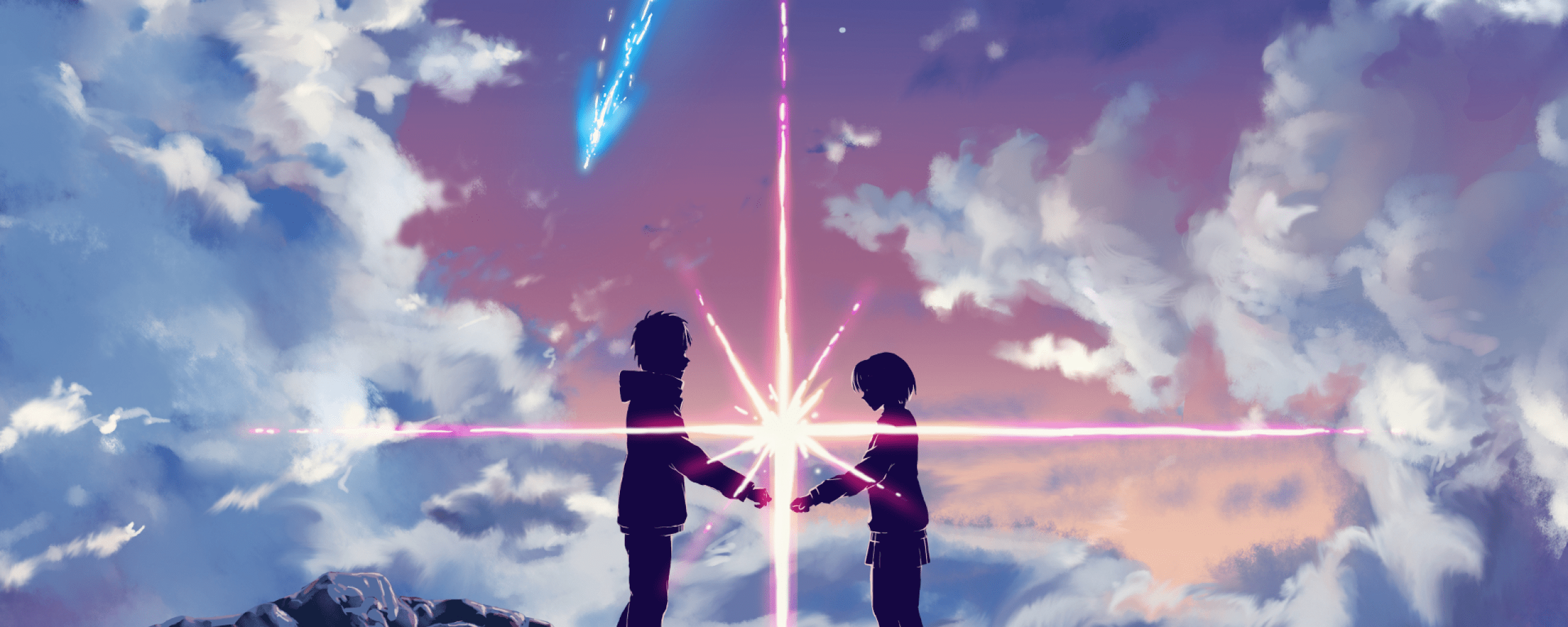 2560x1024 Dual monitor multi screen widescreen anime wallpaperx1024