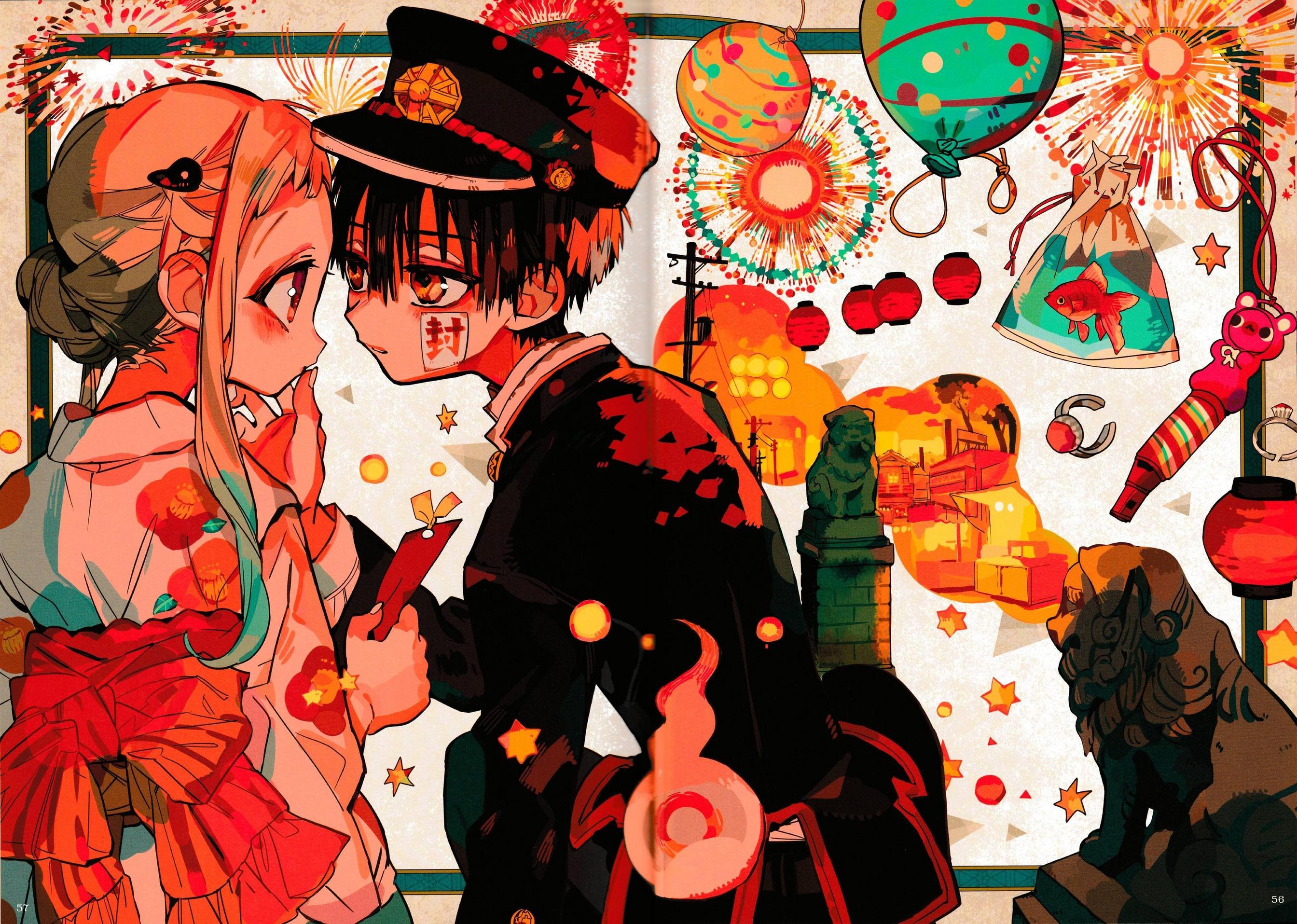 2688x1915 Jibaku Shounen Hanako Kun HD WallpaperK Background