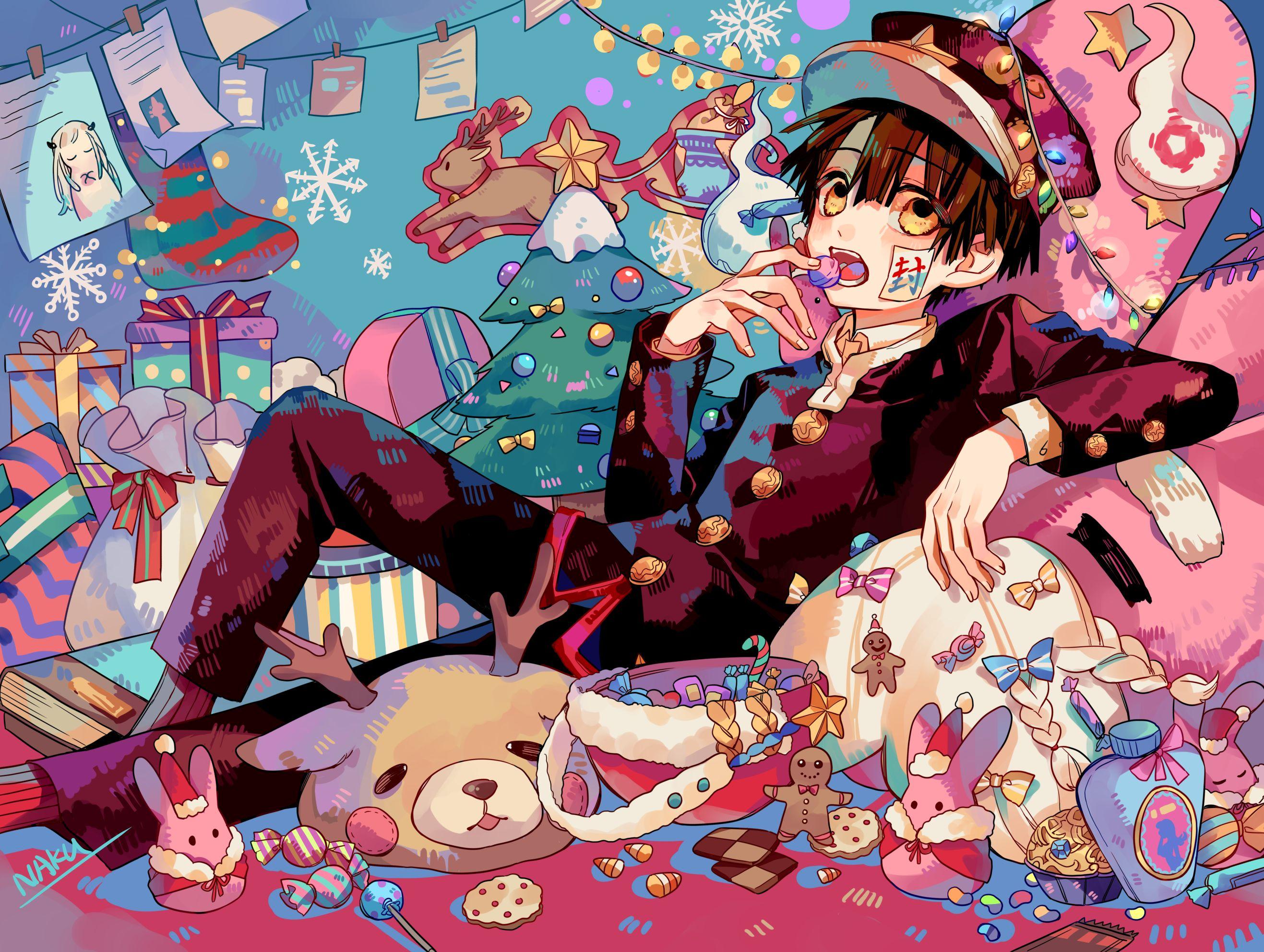 2634x1984 HD desktop wallpaper: Anime, Jibaku Shounen Hanako Kun, Hanako Kun download free picture