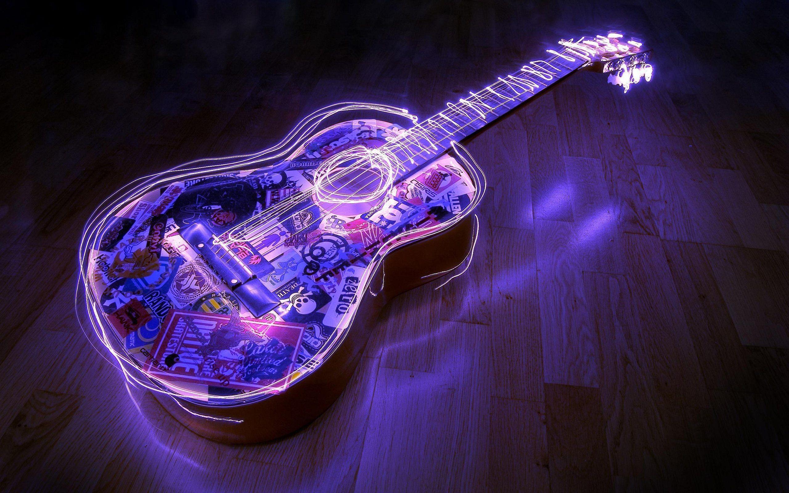 2560x1600 Neon Purple Background