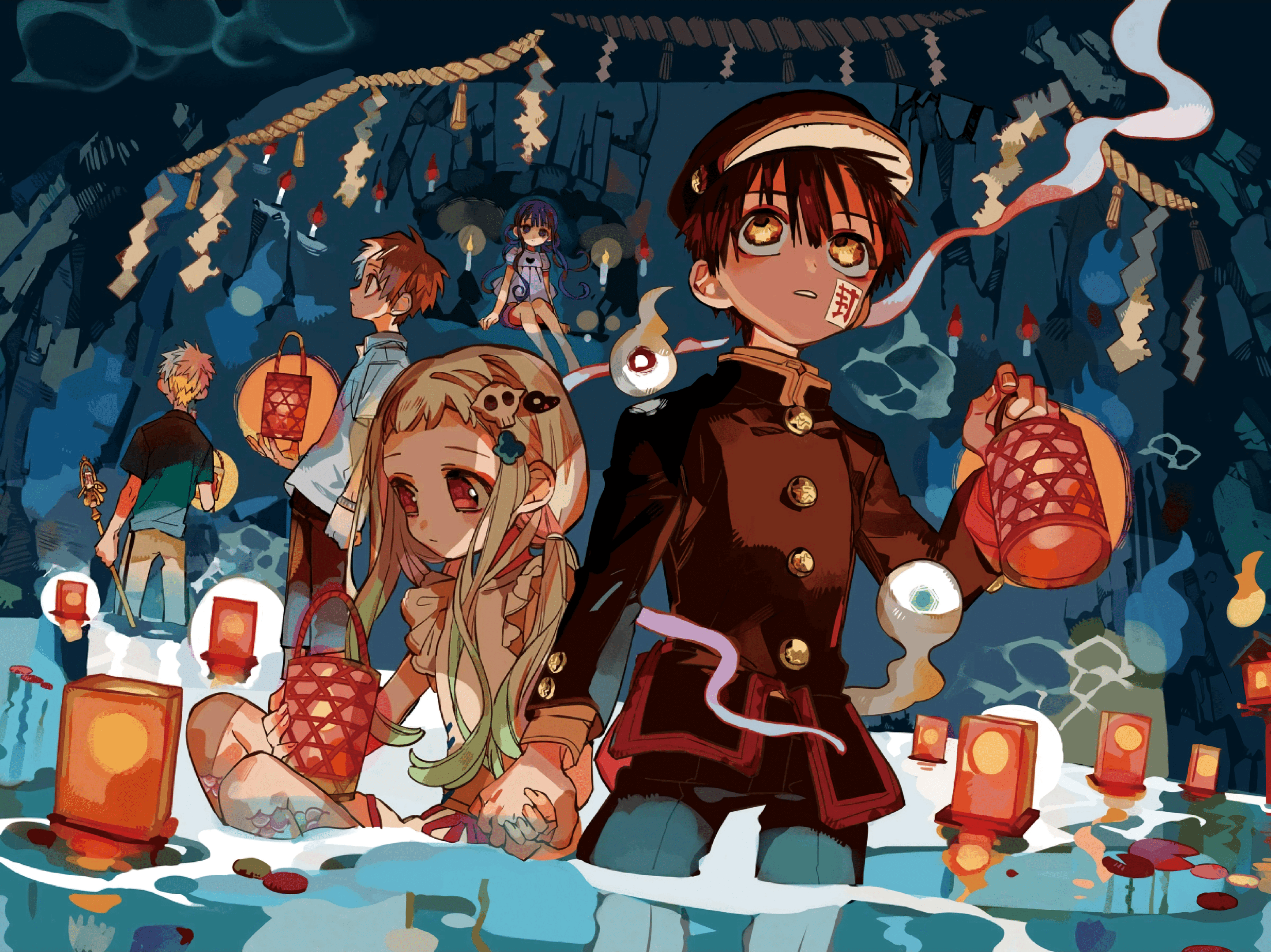 2880x2158 Jibaku Shounen Hanako Kun HD Wallpaper And Background