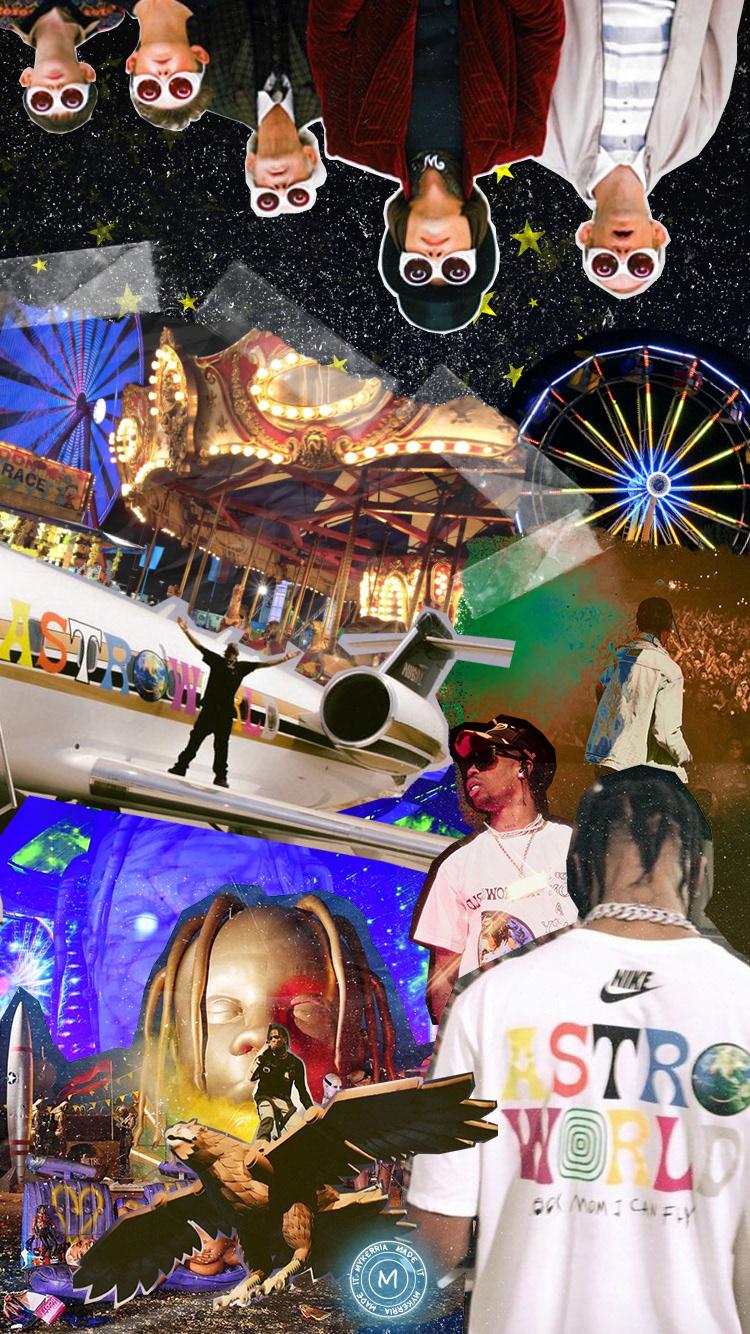 750x1334 Travis Scott Collage