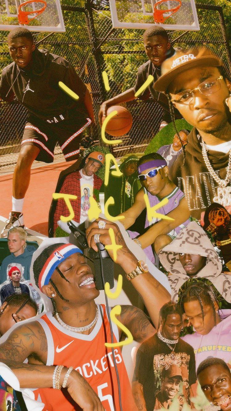 750x1334 Cactus Jack collage wallpaper !!