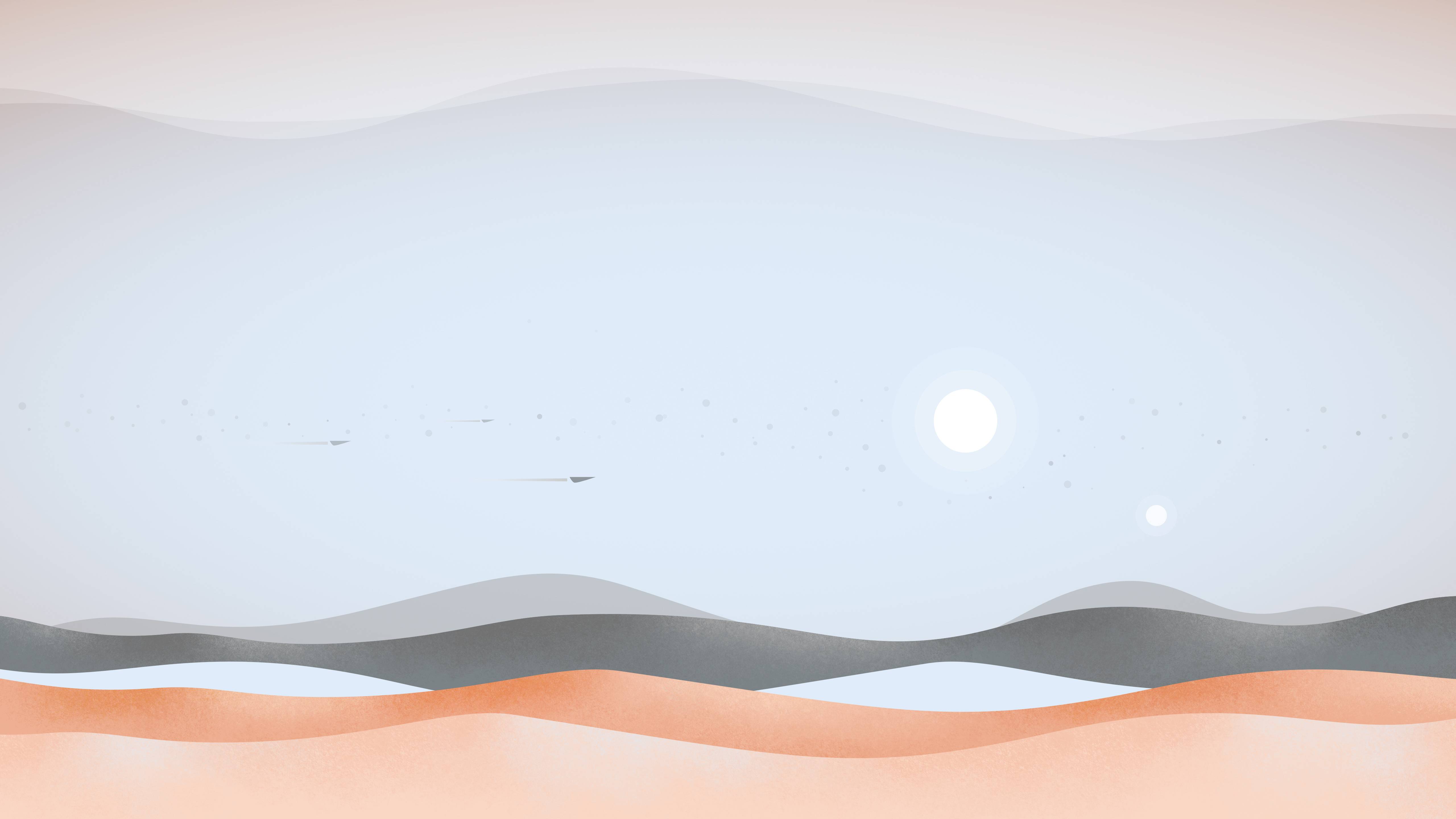 5120x2880 Dunes Dawn Minimal 5k 5k HD 4k Wallpaper, Image, Background, Photo and Picture