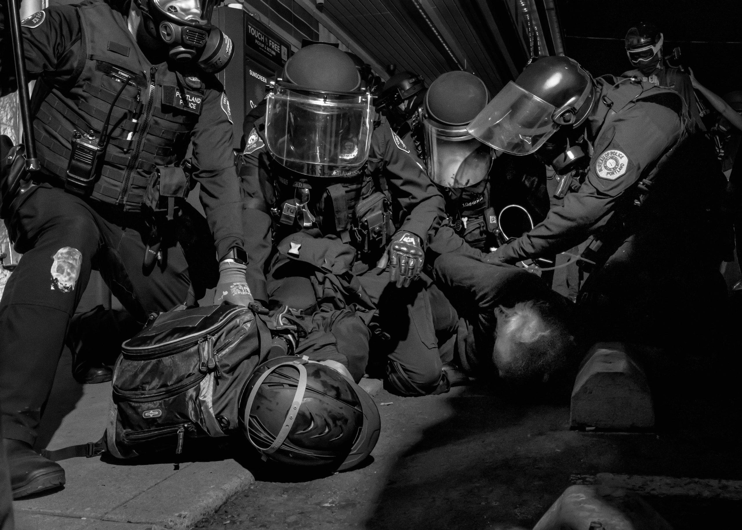 2560x1828 In the Streets with Antifa. The New Yorker