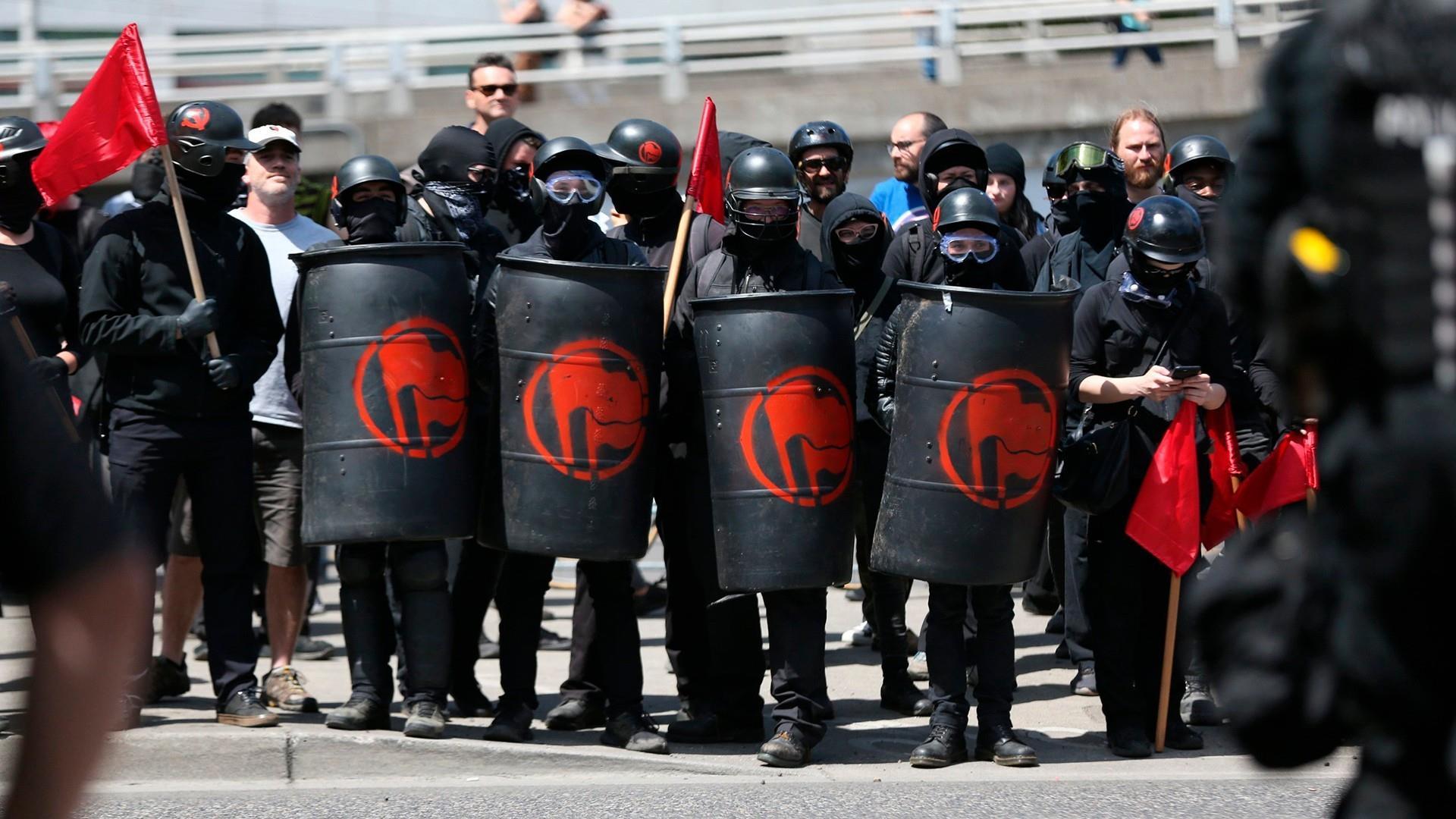 1920x1080 Right Wing And Anti Fascist Groups Clash At Portland Rally