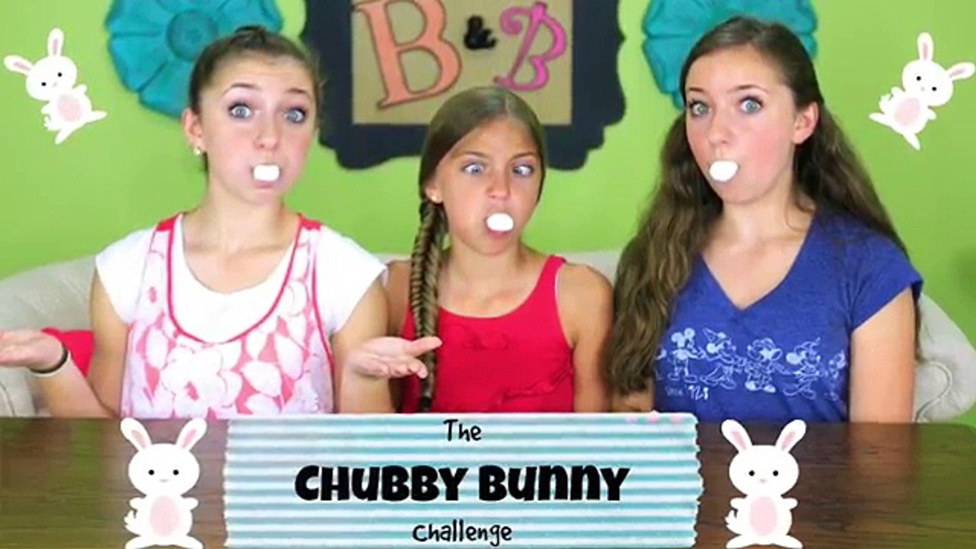 1920x1080 Chubby Bunny Challenge. Brooklyn and Bailey