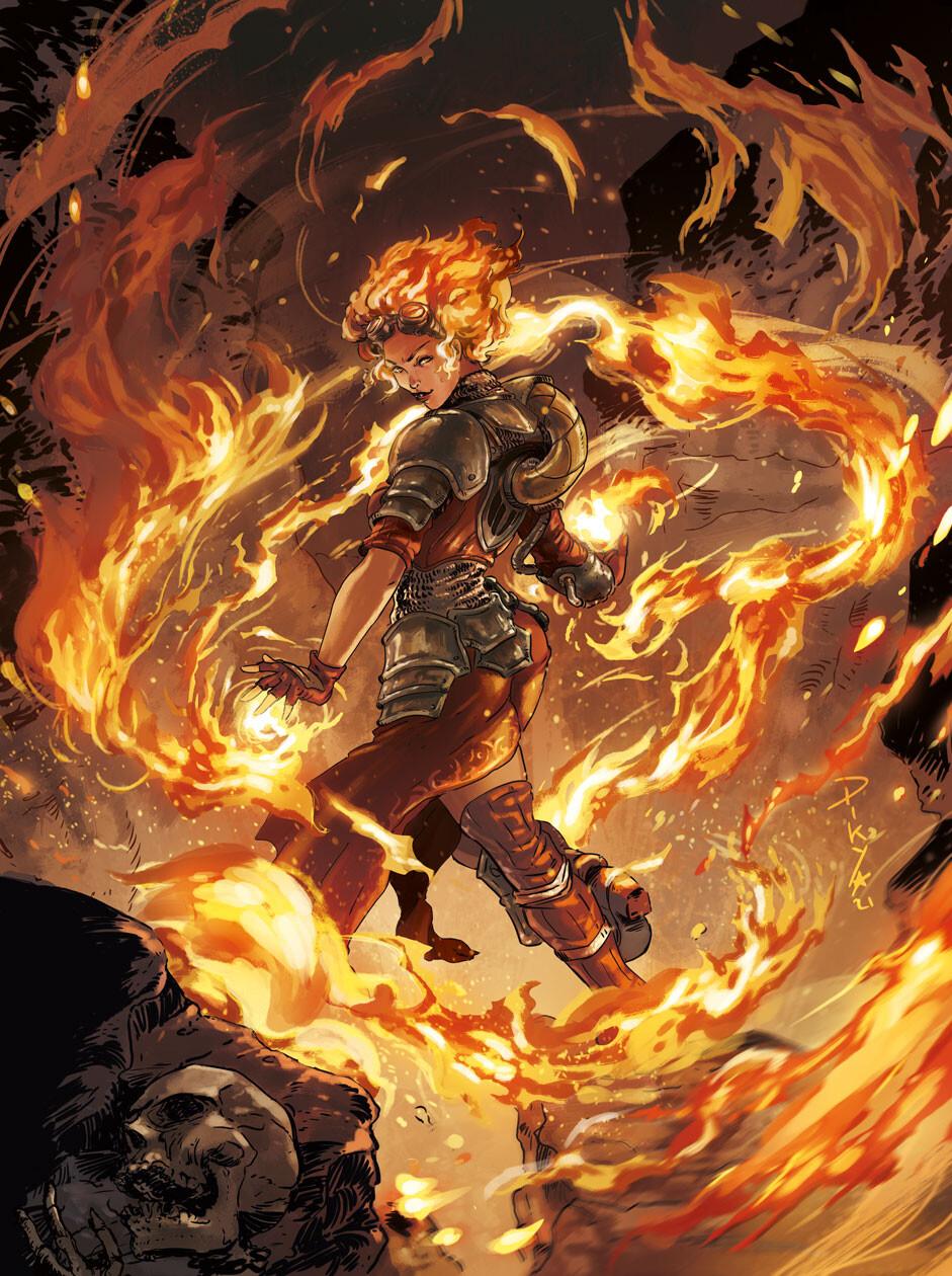 941x1260 Chandra Nalaar Planeswalker Fanart