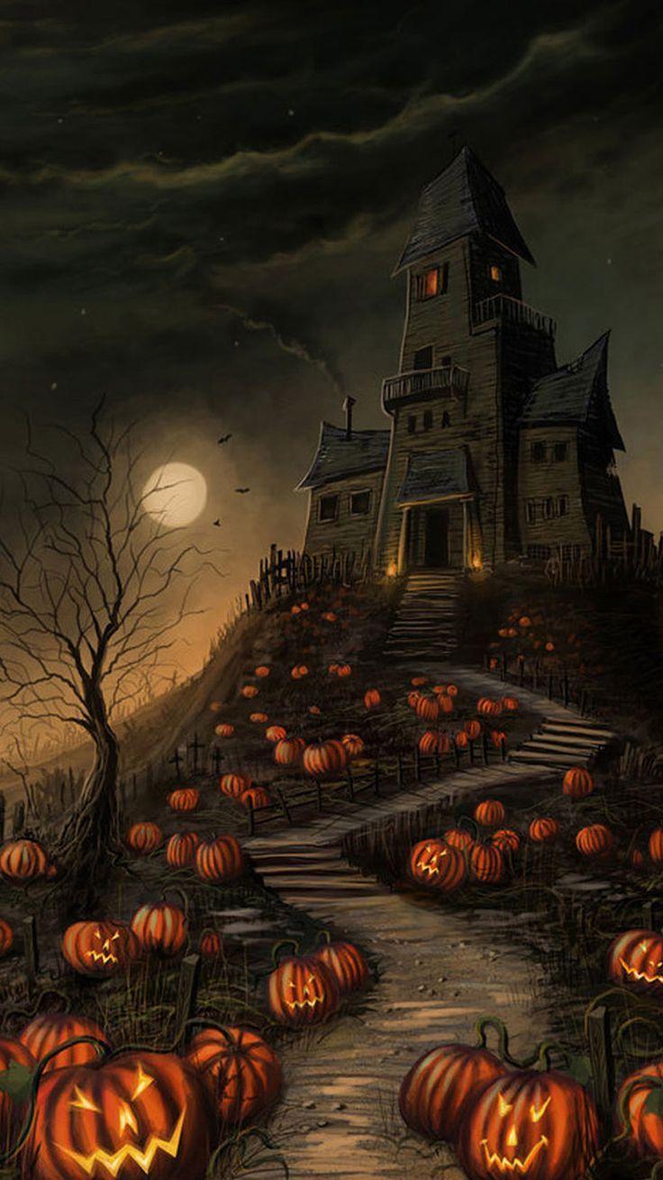 736x1309 Halloween iPhone Wallpaper X
