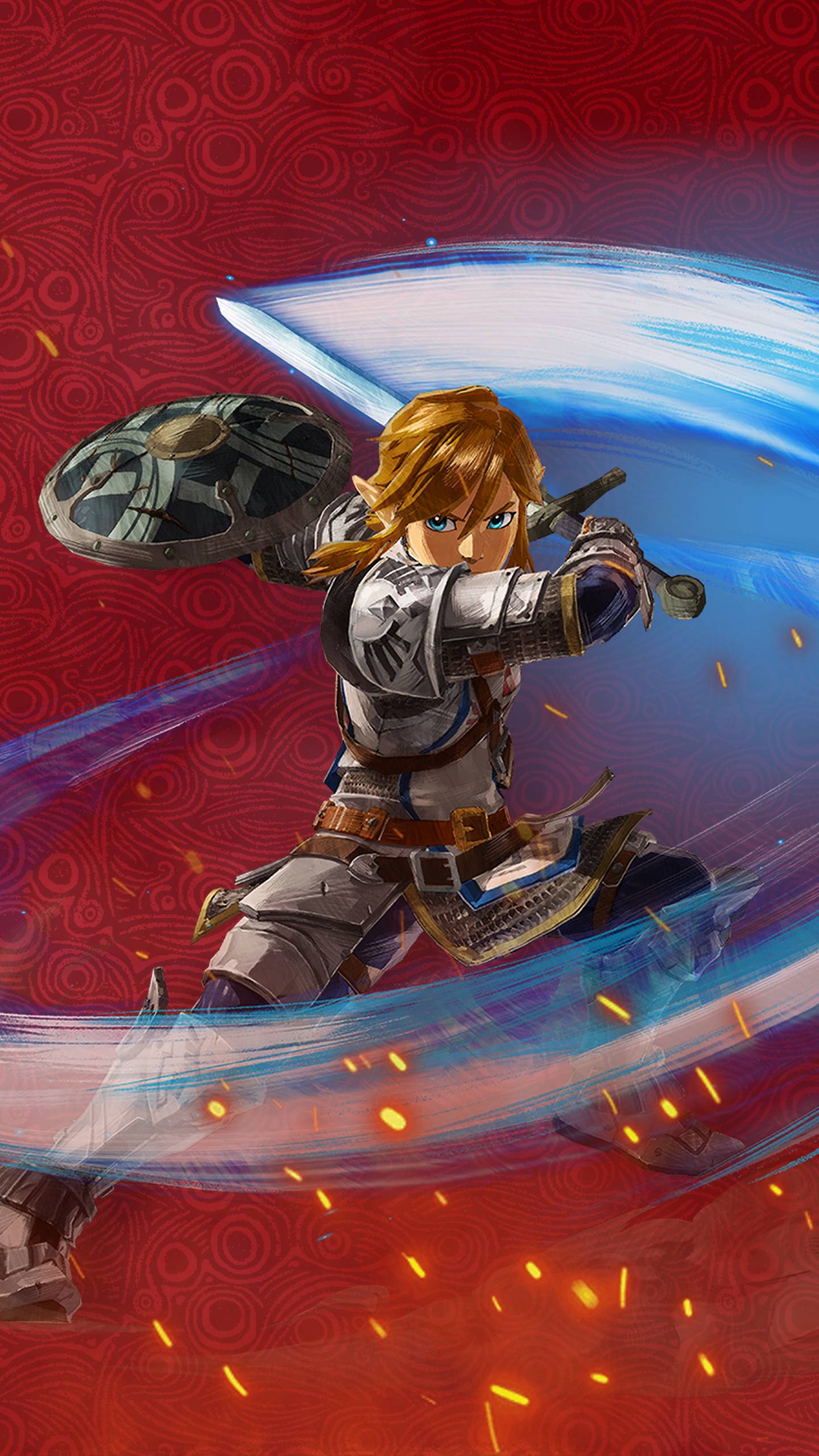 1440x2560 Hyrule Warriors: Age of Calamity Wallpaper with Monocle