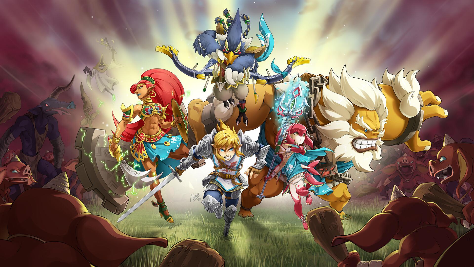1920x1080 Hyrule Warriors: Age Of Calamity HD, Link Gallery HD Wallpaper
