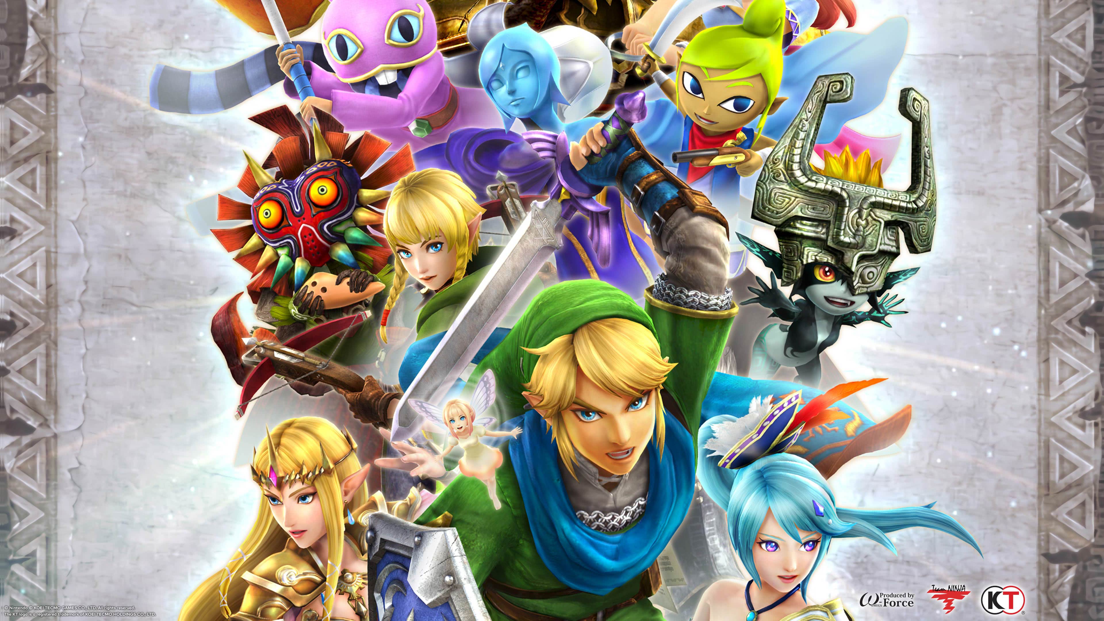 3840x2160 Hyrule Warriors Characters UHD 4K Wallpaper