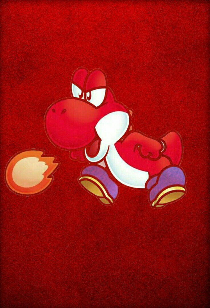 Red Yoshi Wallpapers Top Free Red Yoshi Backgrounds WallpaperAccess