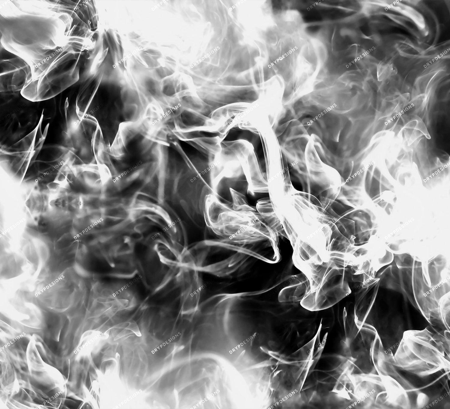 1500x1364 Black + White Smoke Seamless Background