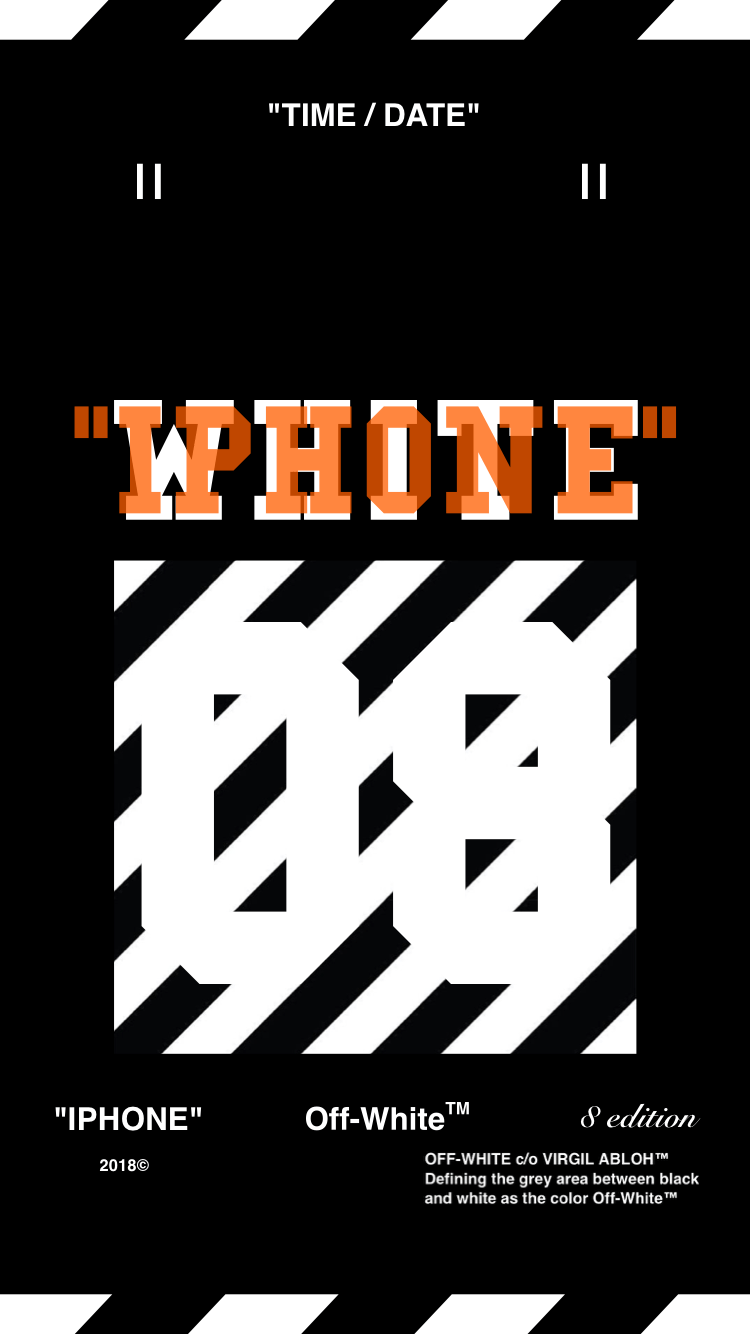 Off White iPhone 8 Wallpapers - Top Free Off White iPhone 8 Backgrounds ...