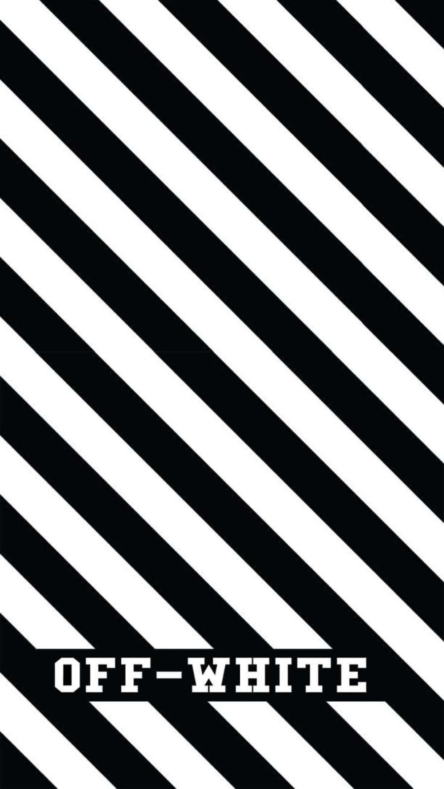 900x1599 Download Black And White Stripe Off White iPhone 11 Wallpaper
